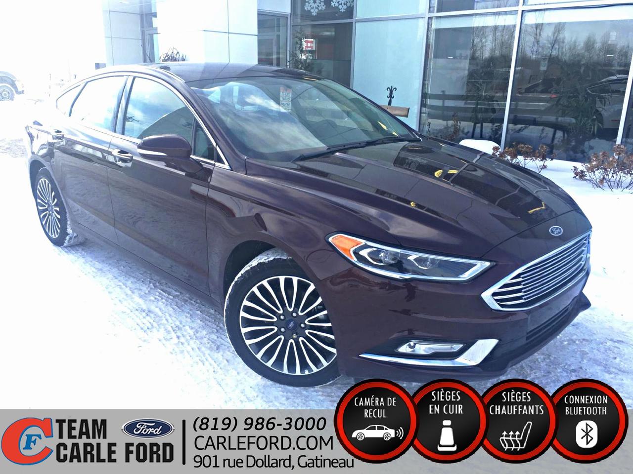 <a href=https://www.carleford.com/occasion/Ford-Fusion-2017.html>https://www.carleford.com/occasion/Ford-Fusion-2017.html</a>

Air climatisé..portes électriques..vitres électriques..caméra de recul..bluetooth..sièges chauffant..ensemble grand luxe..Le prix inclue le 1000$ de rabais pour les membres costco
