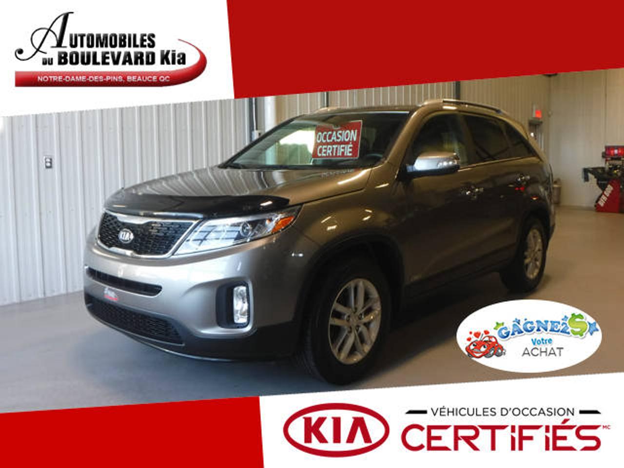 <a href=https://www.autoblvd.ca/occasion/Kia-Sorento-2015.html>https://www.autoblvd.ca/occasion/Kia-Sorento-2015.html</a>

KIA Sorento LX AWD seulement 62 000KM WOW  , moteur GDI ( Injection Direct ) transmission 6 vitesses, bien équipé avec Sièges Chauffants, Air Climatisée, Régulateur de vitesses, Radio CD AUX USB système mains-libre Bluetooth, groupe électrique, Mags  Garantie KIA 5 ans ou 100 000KM jusquau 30 DECEMBRE 2019

Nous offrons le meilleur prix pour votre véhicule déchange, évaluez le gratuitement avec un de nos conseiller. 

Chez Automobiles du Boulevard KIA on en fait « TOUJOURS PLUS »  financement 100% approuvé meilleur taux garanti