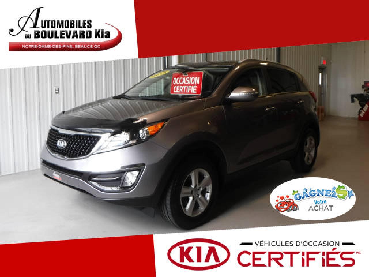 Used 2015 Kia Sportage LX BAS KILO TOUT EQUIPE for sale in Notre-Dame-des-Pins, QC