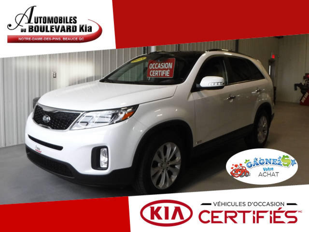 Used 2015 Kia Sorento EX TOIT PANO V6 3.3L AWD CUIR for sale in Notre-Dame-des-Pins, QC
