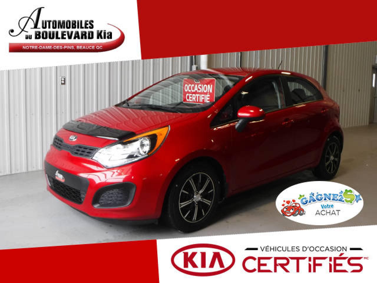 Used 2014 Kia Rio 5portes LX+ AUTO AIR SIÈGES CHAUFF for sale in Notre-Dame-des-Pins, QC