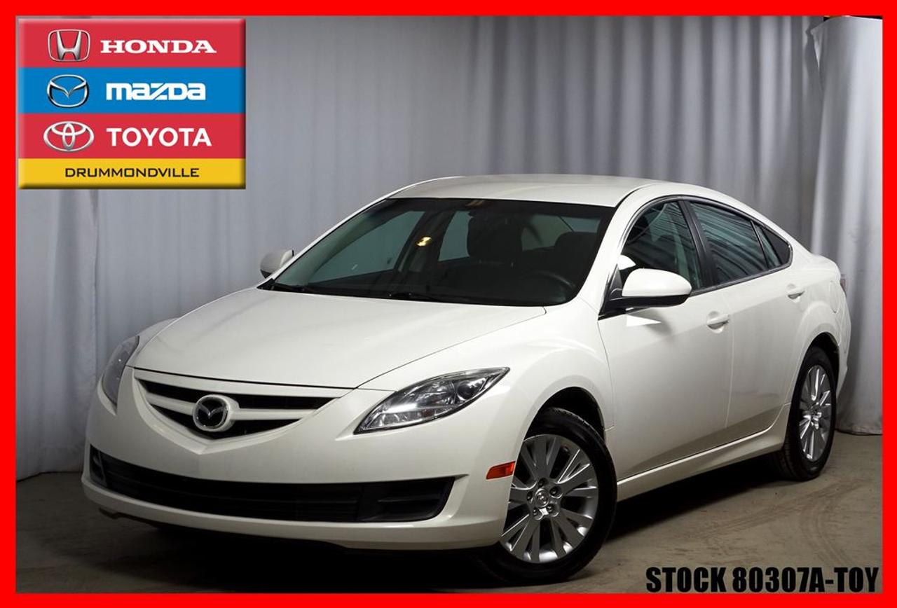 <a href=https://www.toyotadrummondville.com/occasion/Mazda-6-2010.html>https://www.toyotadrummondville.com/occasion/Mazda-6-2010.html</a>

Régulateur de vitesse, groupe électrique, air climatisé en plus dun très bas kilométrage!!    Vous cherchez de lespace sans sacrifier le plaisir de conduire ? Vous avez maintenant trouvé! Voici la spacieuse Mazda6. Cette magnifique berline pourra conjuguer toute les choses importantes que vous cherchez chez une voiture. Espace, agrément de conduite, puissance et économie se marient à la perfection afin de vous offrir le meilleur de tout les monde. Nattendez pas !  --------------------------------------------------------------------------------------------------------------------------------      Tous nos véhicules sont minutieusement inspectés par nos techniciens certifiés et ils reçoivent un traitement esthétique des plus complet. Laissez à nos experts le soin de vous obtenir lapprobation de crédit qui correspondra à votre budget ! *RABAIS AU FINANCEMENT* (pour véhicule 2008 et plus).       De plus, obtenez un rapport Carproof et les informations relatives aux garanties de vote nouveau véhicule tout à fait gratuitement. Pour plus de détails, contactez un de nos représentants sans tarder ! Programmes de rétablissement de crédit disponibles. À noter ; la TPS, la TVQ et les frais du concessionnaire allant jusquà 299$ ne sont pas inclus automatiquement dans le prix affiché du véhicule. Les prix et paiements mensuels ne sont que des estimations et peuvent varier selon les taux dintérêts.       Visitez notre site complet au HTTPS://WWW.GROUPEMHT.COM/OCCASION/RECHERCHE.HTML pour plus de 250 véhicules doccasion disponible.