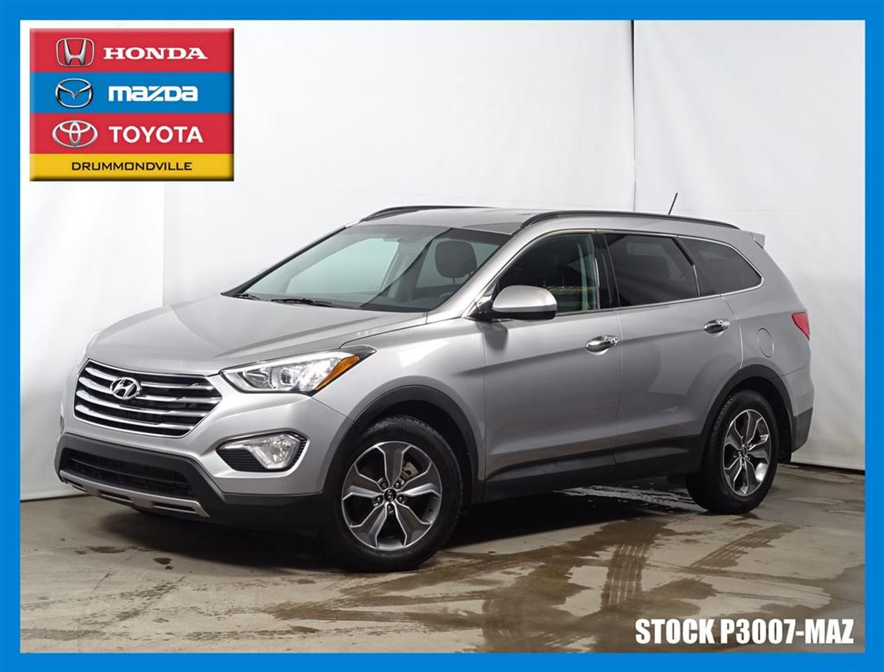 <a href=https://www.toyotadrummondville.com/occasion/Hyundai-Santa_Fe_XL-2016.html>https://www.toyotadrummondville.com/occasion/Hyundai-Santa_Fe_XL-2016.html</a>

** JAMAIS ACCIDENTÉ ** 1 PROPRIÉTAIRE ** Mazda Drummondville à le plus grand inventaire de Mazda au Centre-du-Québec. Avec nos prix agressifs, nous couvrons plusieurs villes tel que Sherbrooke, Victoriaville, Trois-Rivières, Sorel-Tracy, Magog, Acton Vale, Saint-Hyacinthe, Granby et même la Rive-Sud de Montréal! Nous avons une vaste gamme de véhicules, sous-compacte, compacte, intermédiaire, familiale, convertible, VUS, AWD, 4X4, FWD, propulsion, camions? Et de toutes les marques, Honda, Toyota, Hyundai, Kia, Chrysler, Dodge, Ram, Ford, Mercedes-Benz, Audi, Acura, Subaru, Suzuki, BMW, Buick, Cadillac, Chevrolet, Fiat, Jeep, Lexus, Mini Cooper, Mitsubishi, Nissan, Volkswagen, Volvo et Suzuki.   Nous offrons plusieurs modes de financement, conventionnel, 2ième et 3ième chance, redressement de crédit, faillite et Accord D. À noter ; la TPS, la TVQ et les frais du concessionnaire allant jusquà 299$ ne sont pas inclus automatiquement dans le prix affiché du véhicule. Les prix et paiements mensuels ne sont que des estimations et peuvent varier selon les taux dintérêt en considération de votre crédit. Le prix est établi avec un financement à taux régulier, rabais au financement. Pour plus dinformations, appelez-nous au numéro sans frais : 1-844-592-3027.