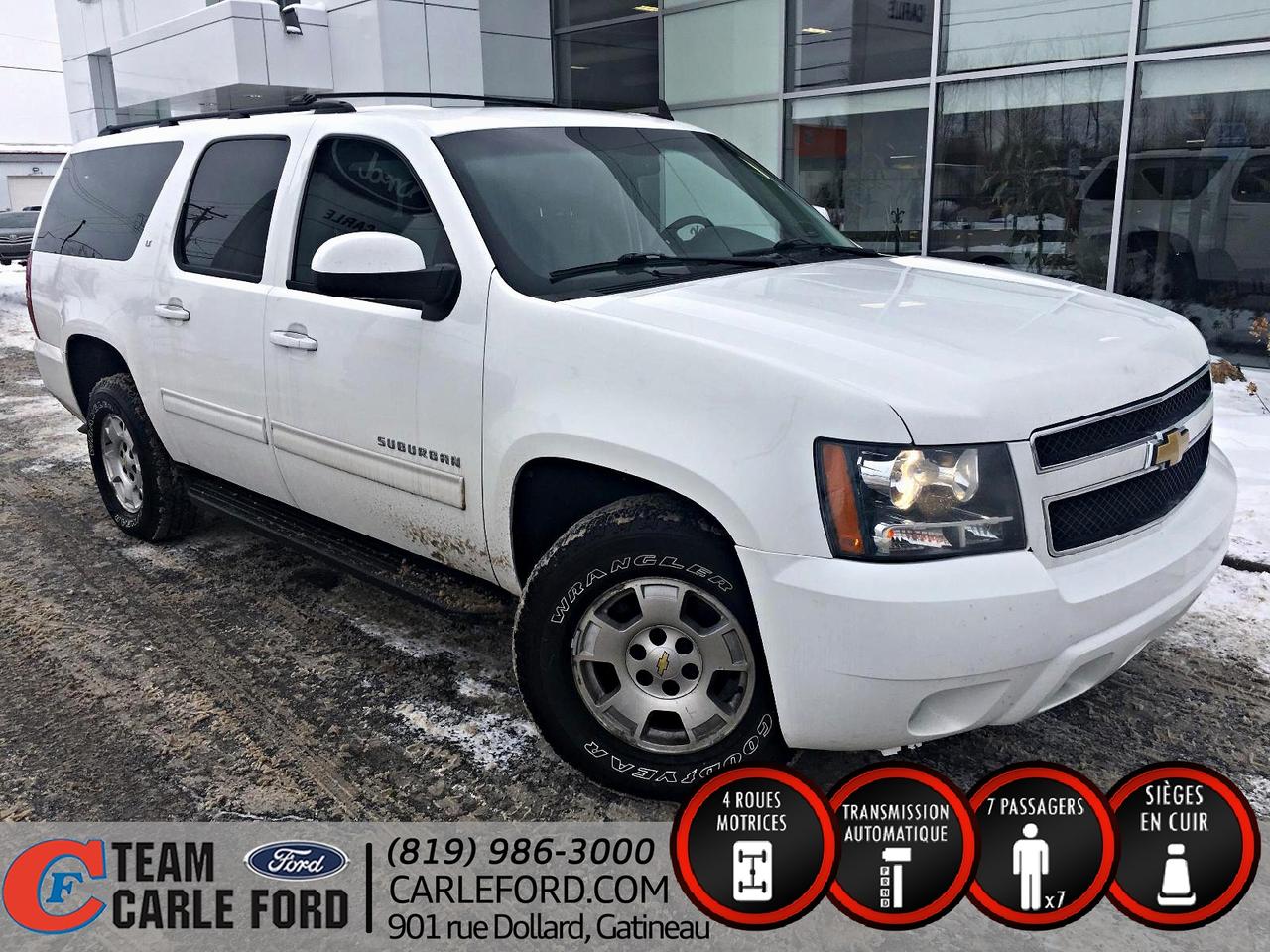 <a href=https://www.carleford.com/occasion/Chevrolet-Suburban-2013.html>https://www.carleford.com/occasion/Chevrolet-Suburban-2013.html</a>

SUBURBAN AVEC UN 5.3L AVEC LE HITCH CUIR TOIT OUVRANT SIEGE CHAUFFANT INSPECTION FAITE CARPROOF 16000