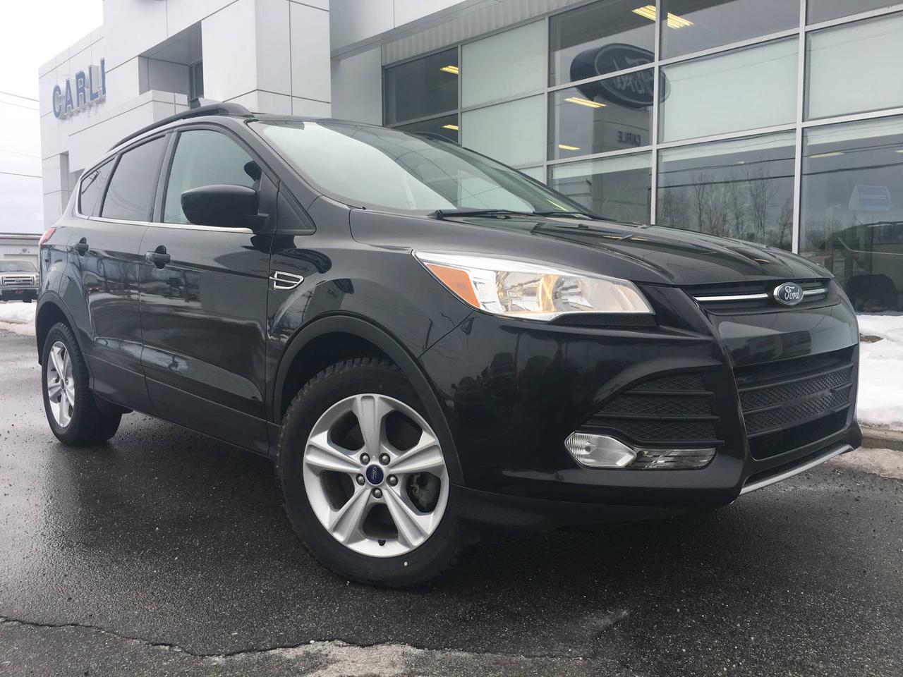 <a href=https://www.carleford.com/occasion/Ford-Escape-2014.html>https://www.carleford.com/occasion/Ford-Escape-2014.html</a>

Air climatisé, portes électriques, vitres électriques, sièges électriques, miroirs électriques, sièges chauffant, radio/cd, régulateur de vitesse, toit panoramique, ensemble de remorquage, système de navigation, caméra de recul, sonar de recul, bluetooth, sync3