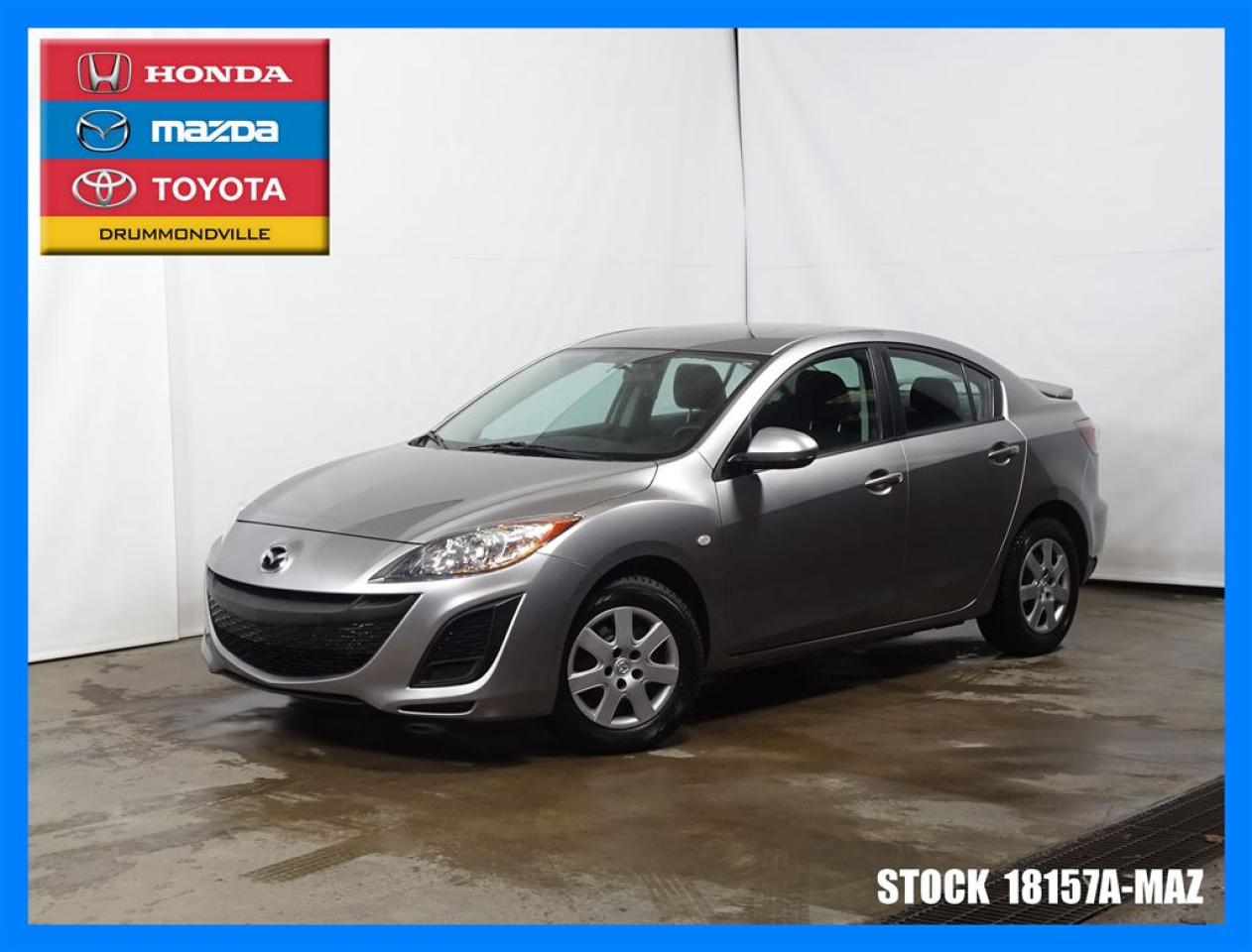 Used 2010 Mazda 3 GX for sale in Drummondville, QC