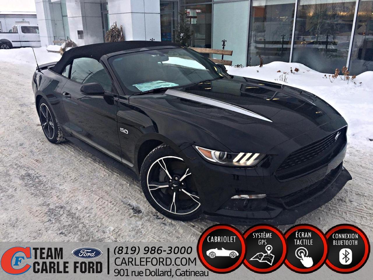 Used 2017 Ford Mustang GT haut niveau cabriolet 2 portes for sale in Gatineau, QC