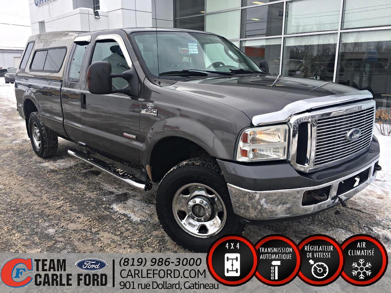 <a href=https://www.carleford.com/occasion/Ford-F250-2006.html>https://www.carleford.com/occasion/Ford-F250-2006.html</a>

Air climatisé..portes électriques..vitres électriques..miroirs électriques..radio/cd..régulateur de vitesse..ensemble de remorquage..marche-pieds..VENDU TEL QUEL