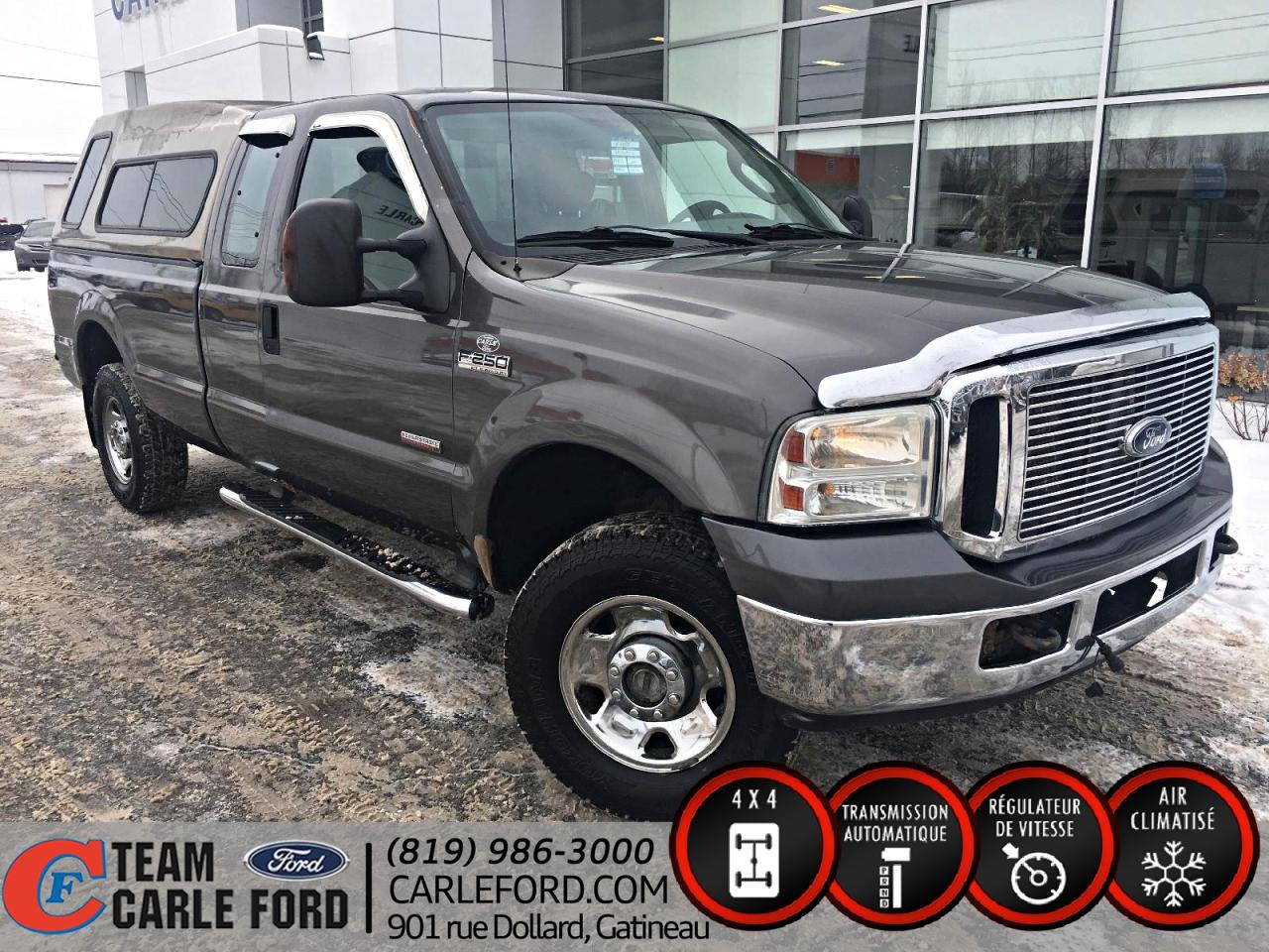Used 2006 Ford F-250 Supercab, 4X4 6.0L DIESEL - XLT for sale in Gatineau, QC