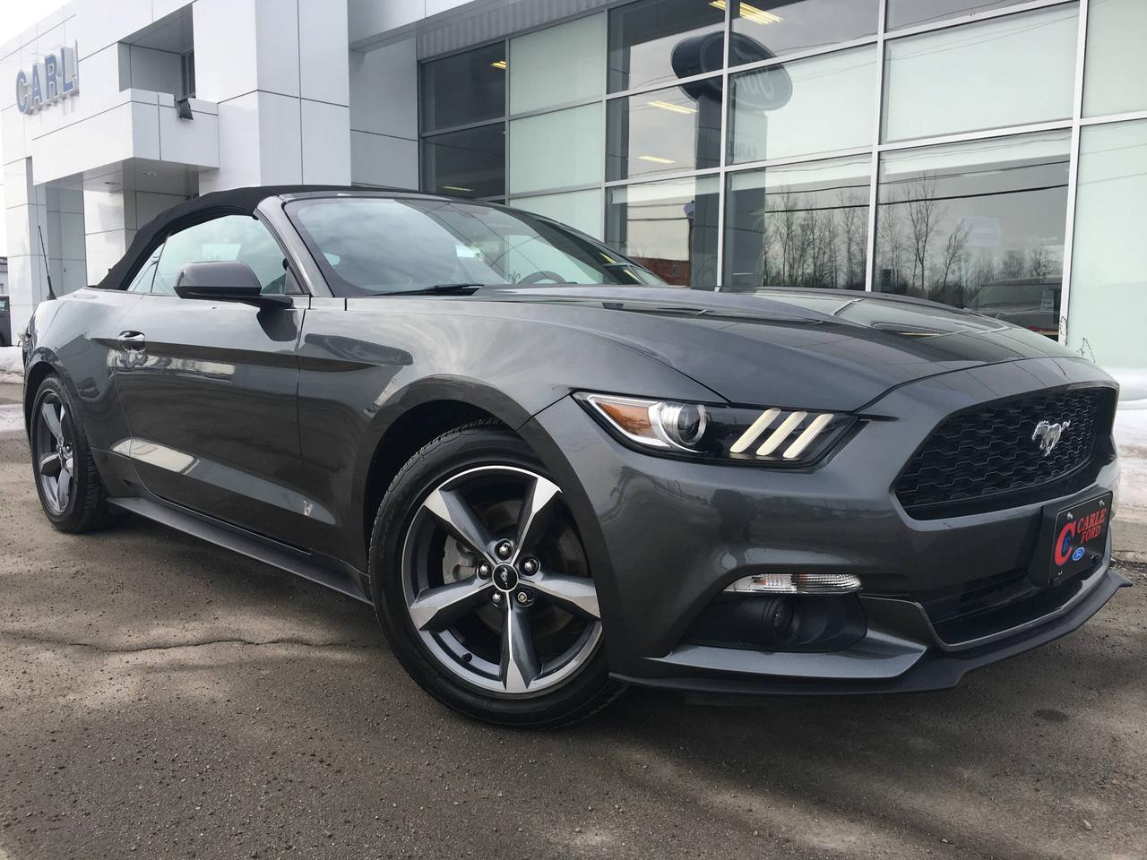 <a href=https://www.carleford.com/occasion/Ford-Mustang-2016.html>https://www.carleford.com/occasion/Ford-Mustang-2016.html</a>

Air climatisé, portes électriques, vitres électriques, sièges électriques, miroirs électriques, radio/cd, régulateur de vitesse, caméra de recul, sonar de recul, bluetooth, convertible