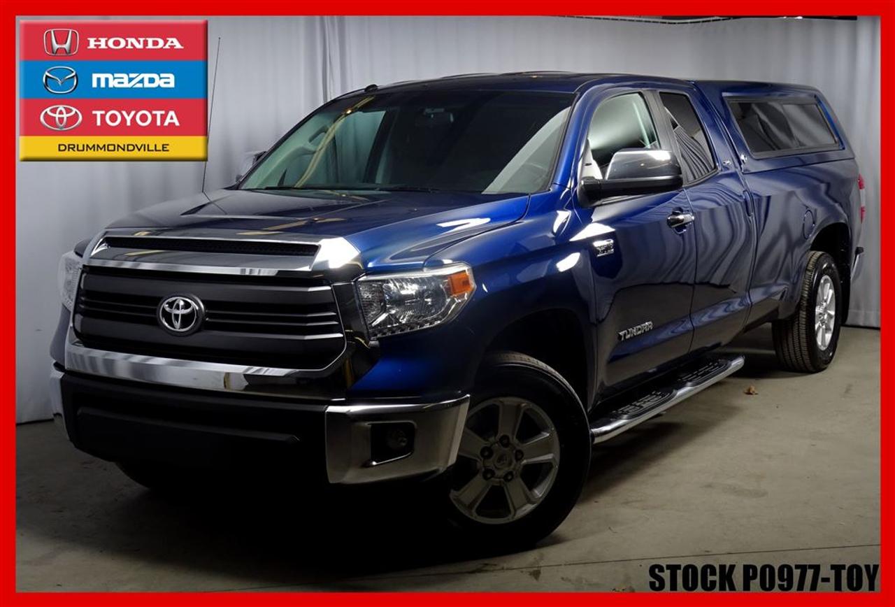 <a href=https://www.toyotadrummondville.com/occasion/Toyota-Tundra-2015.html>https://www.toyotadrummondville.com/occasion/Toyota-Tundra-2015.html</a>

Radar et camera de recul, sièges électriques, bluetooth, ecran tactile, commande au volant et bien plus encore !! (BASE SR5 LIMITED PLATINUM 1794) GARANTIE PROLONGÉE 2021 OU 200000KM!!!        Le Toyota Tundra est lune des camionnettes les plus durable et puissant de sa catégorie grâce à sa fiabilité légendaire et à son moteur de V8 5.7 Litres développant 381 Chevaux ainsi que 401 LB-PI de couple.         Sa tenue de route, son confort et son habitacle des plus spacieux ne manquerons pas de vous séduire.        Venez lessayer dés aujourdhui !!        --------------------------------------------------------------------------------------------------------------------------------        Tous nos véhicules sont minutieusement inspectés par nos techniciens certifiés et ils reçoivent un traitement esthétique des plus complet. Laissez à nos experts le soin de vous obtenir lapprobation de crédit qui correspondra à votre budget ! *RABAIS AU FINANCEMENT* (pour véhicule 2008 et plus).         De plus, obtenez un rapport Carproof et les informations relatives aux garanties de vote nouveau véhicule tout à fait gratuitement. Pour plus de détails, contactez un de nos représentants sans tarder ! Programmes de rétablissement de crédit disponibles. À noter ; la TPS, la TVQ et les frais du concessionnaire allant jusquà 299$ ne sont pas inclus automatiquement dans le prix affiché du véhicule. Les prix et paiements mensuels ne sont que des estimations et peuvent varier selon les taux dintérêts.         Visitez notre site complet au HTTPS://WWW.GROUPEMHT.COM/OCCASION/RECHERCHE.HTML pour plus de 250 véhicules doccasion disponible.