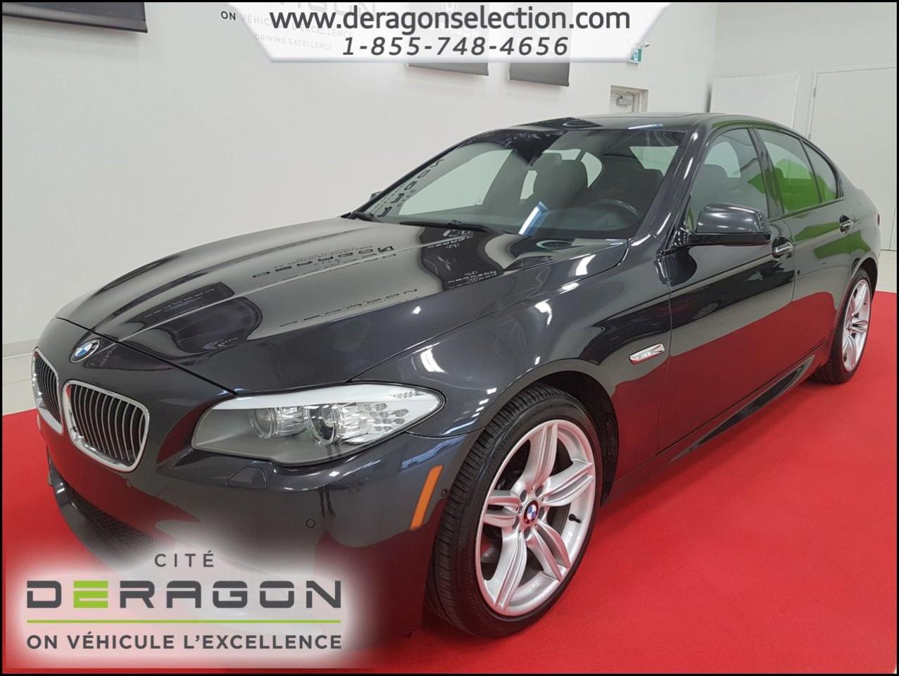 Used 2013 BMW 5 Series 535i Xdrive + M Sport for sale in Cowansville, QC
