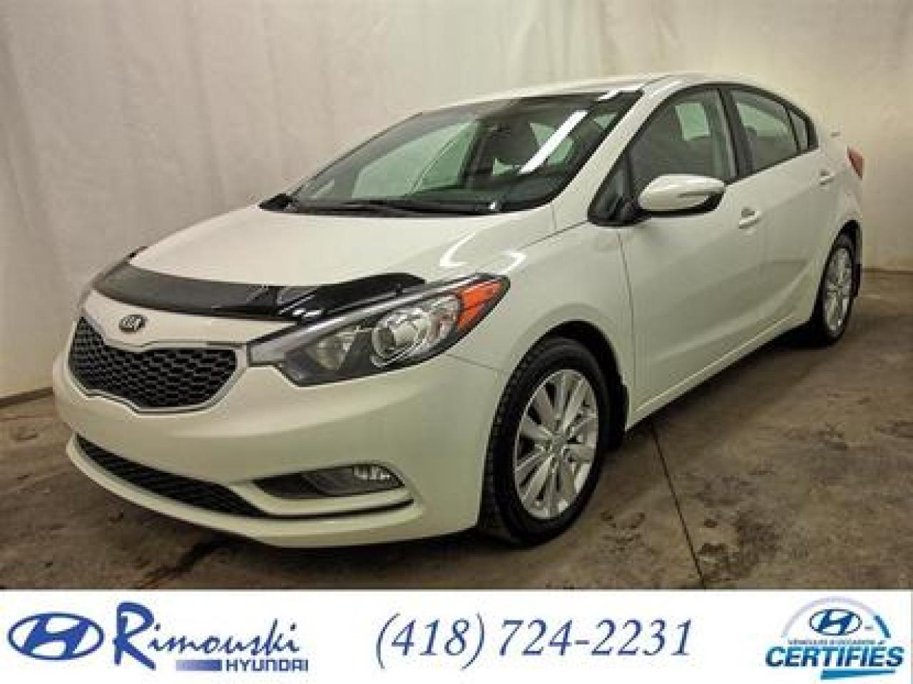 Used 2015 Kia FORTE LX RIMOUSKI HYUNDAI for sale in Rimouski, QC