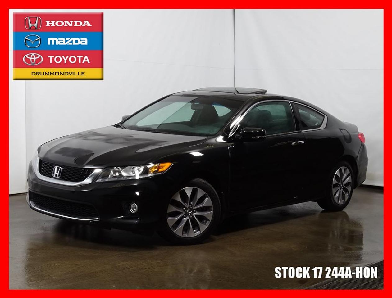 <a href=https://www.toyotadrummondville.com/occasion/Honda-Accord-2013.html>https://www.toyotadrummondville.com/occasion/Honda-Accord-2013.html</a>

**JAMAIS ACCIDENTÉ** GARANTIE PROLONGÉ COMPLÈTE HONDA 28/03/2018 OU 100 000 KM ** Tous nos véhicules sont minutieusement inspectés par nos techniciens certifiés et ils reçoivent un traitement esthétique complet. LX / EX / EX-L / TOURING     Laissez à nos experts le soin de vous obtenir lapprobation de crédit qui correspondra à votre budget ! ** RABAIS AU FINANCEMENT **     De plus, obtenez un rapport Carproof et les informations relatives aux garanties de votre nouveau véhicule tout à fait gratuitement.     Pour plus de détails, contactez un de nos représentants sans tarder ! Programmes de rétablissement de crédit disponibles.    À noter ; la TPS, la TVQ et les frais du concessionnaire allant jusquà 299$ ne sont pas inclus automatiquement dans le prix affiché du véhicule. Les prix et paiements mensuels ne sont que des estimations et peuvent varier selon les taux dintérêts.     Visitez notre site complet au HTTPS://WWW.GROUPEMHT.COM/OCCASION/RECHERCHE.HTML pour plus de 250 véhicules doccasion disponible.