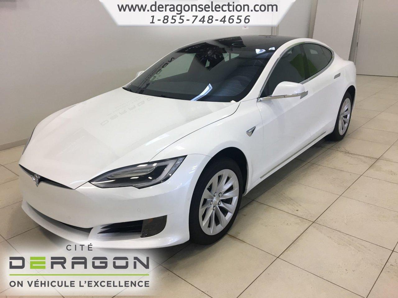 Used 2016 Tesla Model S 60d + Toit Pano for sale in Cowansville, QC