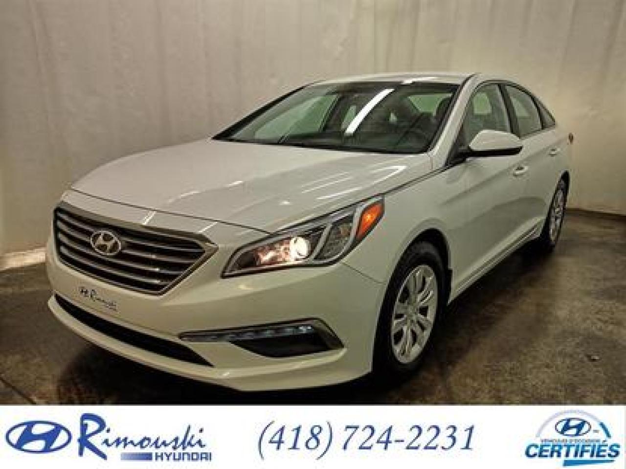 Used 2015 Hyundai Sonata GL CHEZ RIMOUSKI for sale in Rimouski, QC