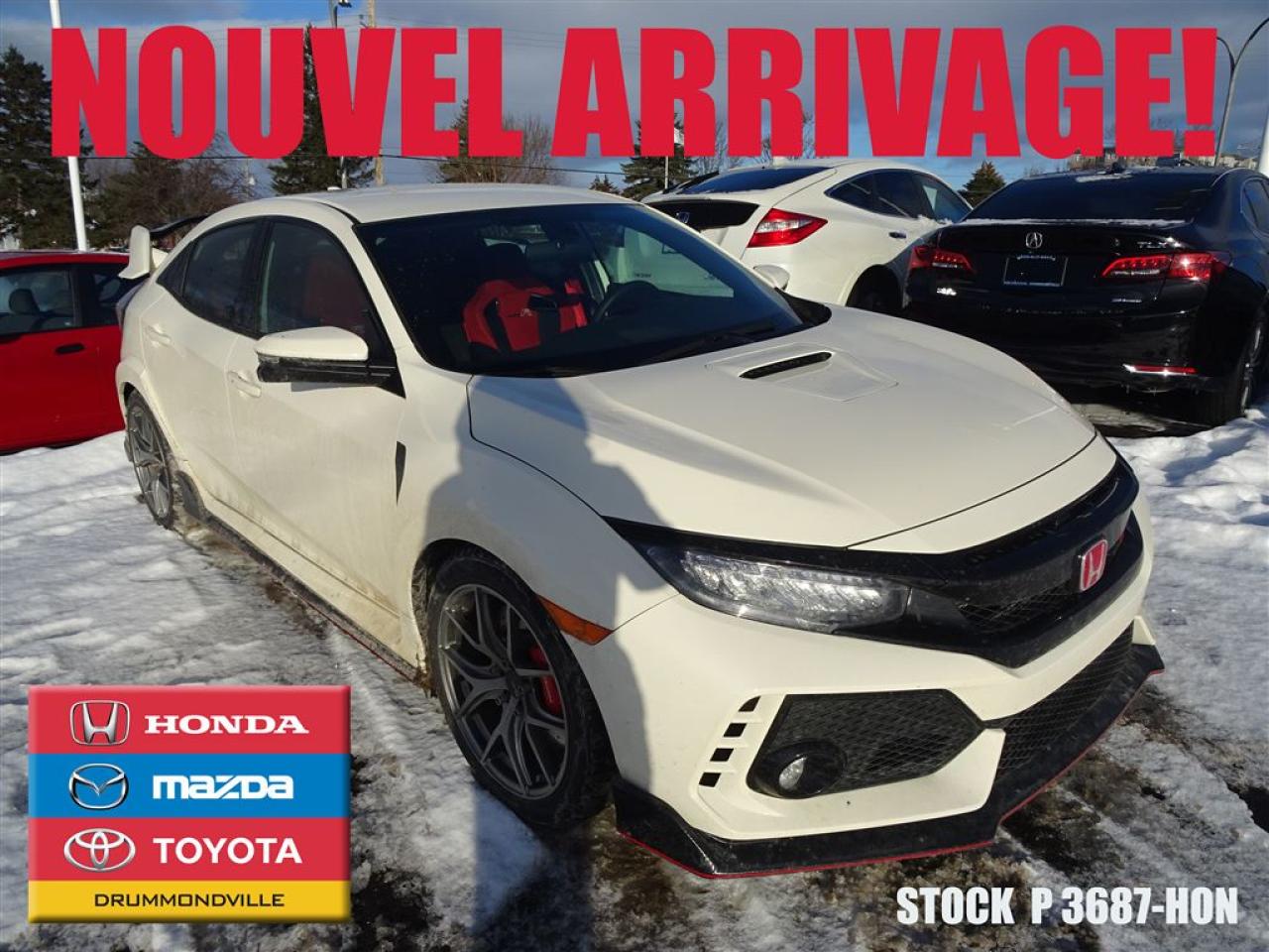 Used 2017 Honda Civic Type R+navigation+bl for sale in Drummondville, QC
