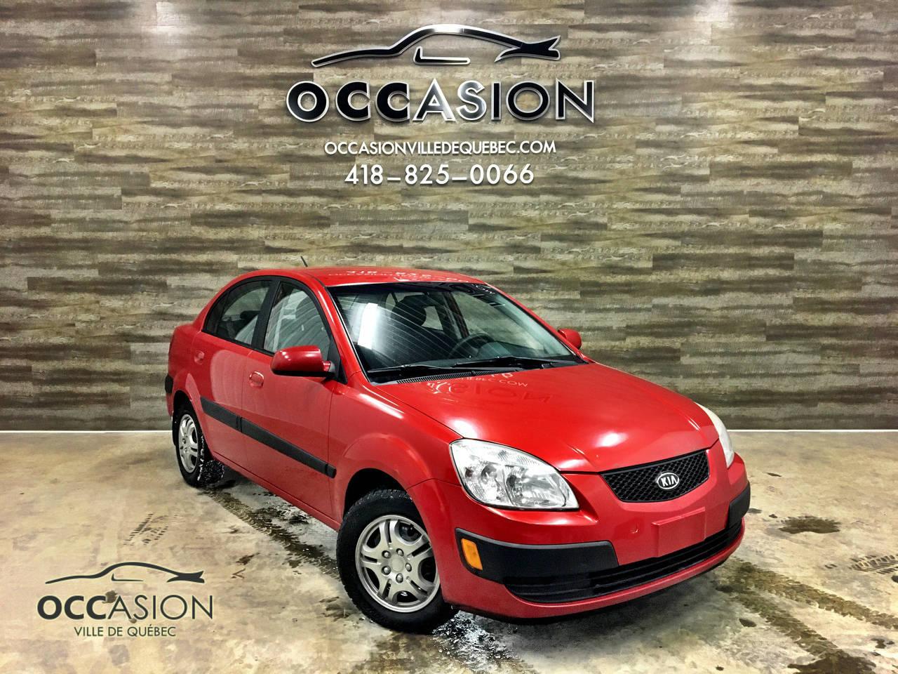 Used 2007 Kia Rio Berline 4 portes, boîte manuelle, EX for sale in Ste-Brigitte-de-Laval, QC