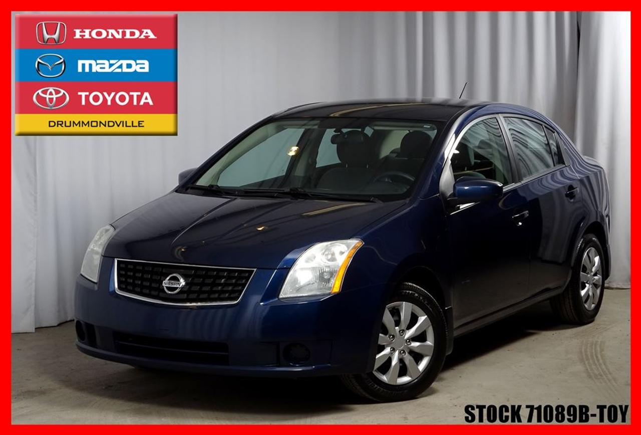 <a href=https://www.toyotadrummondville.com/occasion/Nissan-Sentra-2009.html>https://www.toyotadrummondville.com/occasion/Nissan-Sentra-2009.html</a>

Vitre Electrique, Doorlock, Air climatisé, Miroirs électriques, Freins ABS, Antipatinage, port auxiliaire et bien plus encore !!      Vous recherchez un des meilleurs rapport qualité/prix sur le marche de la berline ? La Nissan Sentra est faite pour vous.      Son confort, sa tenue de route et sa finition soignée vous séduirons autant que sa consommation moyenne de seulement 5.8l/100km       --------------------------------------------------------------------------------------------------------------------------------  Tous nos véhicules sont minutieusement inspectés par nos techniciens certifiés et ils reçoivent un traitement esthétique des plus complet. Laissez à nos experts le soin de vous obtenir lapprobation de crédit qui correspondra à votre budget ! *RABAIS AU FINANCEMENT* (pour véhicule 2008 et plus).   De plus, obtenez un rapport Carproof et les informations relatives aux garanties de vote nouveau véhicule tout à fait gratuitement. Pour plus de détails, contactez un de nos représentants sans tarder ! Programmes de rétablissement de crédit disponibles. À noter ; la TPS, la TVQ et les frais du concessionnaire allant jusquà 299$ ne sont pas inclus automatiquement dans le prix affiché du véhicule. Les prix et paiements mensuels ne sont que des estimations et peuvent varier selon les taux dintérêts.   Visitez notre site complet au HTTPS://WWW.GROUPEMHT.COM/OCCASION/RECHERCHE.HTML pour plus de 250 véhicules doccasion disponible.