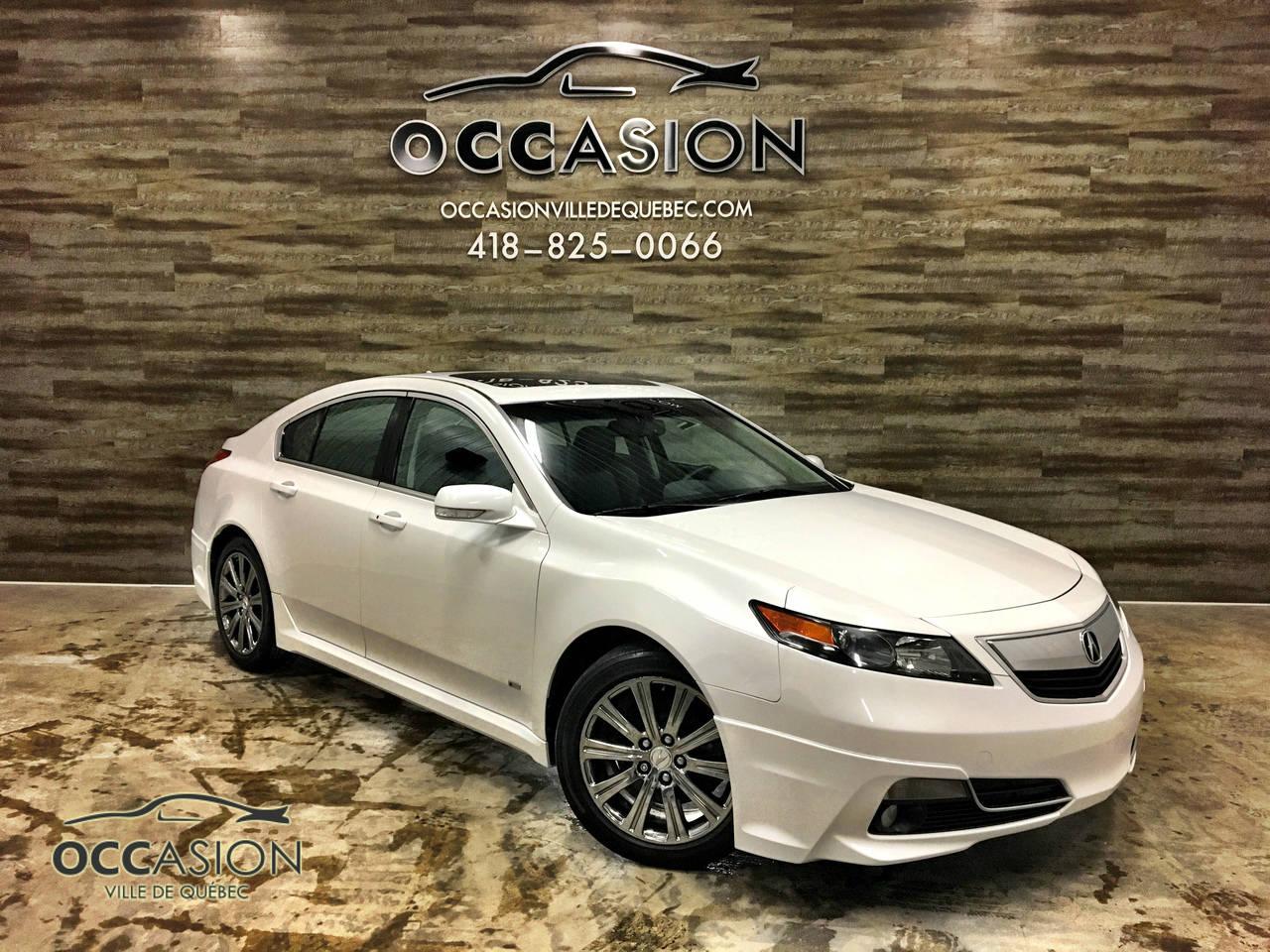 <a href=https://www.occasionvilledequebec.com/occasion/Acura-TL-2014.html>https://www.occasionvilledequebec.com/occasion/Acura-TL-2014.html</a>

SUPERBE ACURA TL 2014 A-SPEC AUTOMATIQUE 74893 KM, CLIMATISEUR THERMOSTATIQUE BIZONE, VITRES+SERRURES+MIROIRS ÉLECTRIQUES,CAMERA DE RECULE,CUIR, RÉGULATEUR DE VITESSE, TOIT OUVRANT, SIÈGES CHAUFFANTS, ENSEMBLE DE JUPES, ROUES EN ALLIAGE CHROMÉES, ETC... 

FINANCEMENT 1-2-3E CHANCE AU CRÉDIT 99.9% APPROUVÉ ! 

BIENVENUE CHEZ OCCASION VILLE DE QUÉBEC ! LA NOUVELLE RÉFÉRENCE EN MATIÈRE DE SERVICE CLIENT ET DE RESPECT DE VOS BESOINS ET DE VOS ATTENTES ! MEMBRE AMVOQ. RAPPORT CARPROOF POUR CHAQUE VÉHICULE. FINANCEMENT 1ERE, 2E ET 3E CHANCE AU CRÉDIT ET GARANTIES ADDITIONNELLES DISPONIBLES. 

NOUVEAU : GARANTIES KILOMÉTRAGE ILLIMITÉ DISPONIBLES ! ÉCHANGES ACCEPTÉES TEL QUE MOTO, VTT, CAMIONS, VUS, AUTOS, ETC. 

VISITEZ NOUS SUR WWW.FACEBOOK.COM/OCCASIONQC OU WWW.OCCASIONVILLEDEQUEBEC.COM 

WE SPEAK ENGLISH !