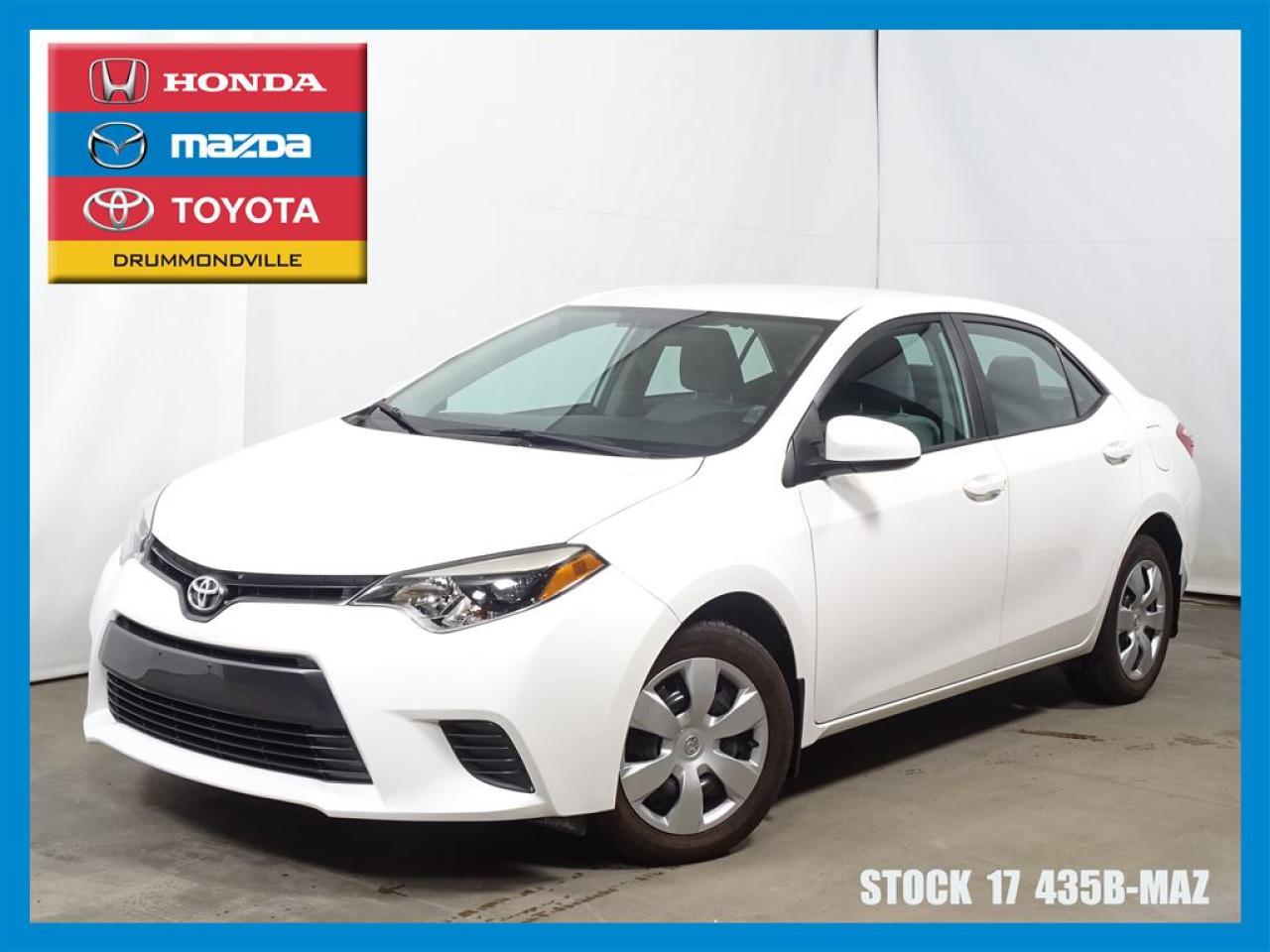 Used 2015 Toyota Corolla Le+siègchauff+cam+re for sale in Drummondville, QC