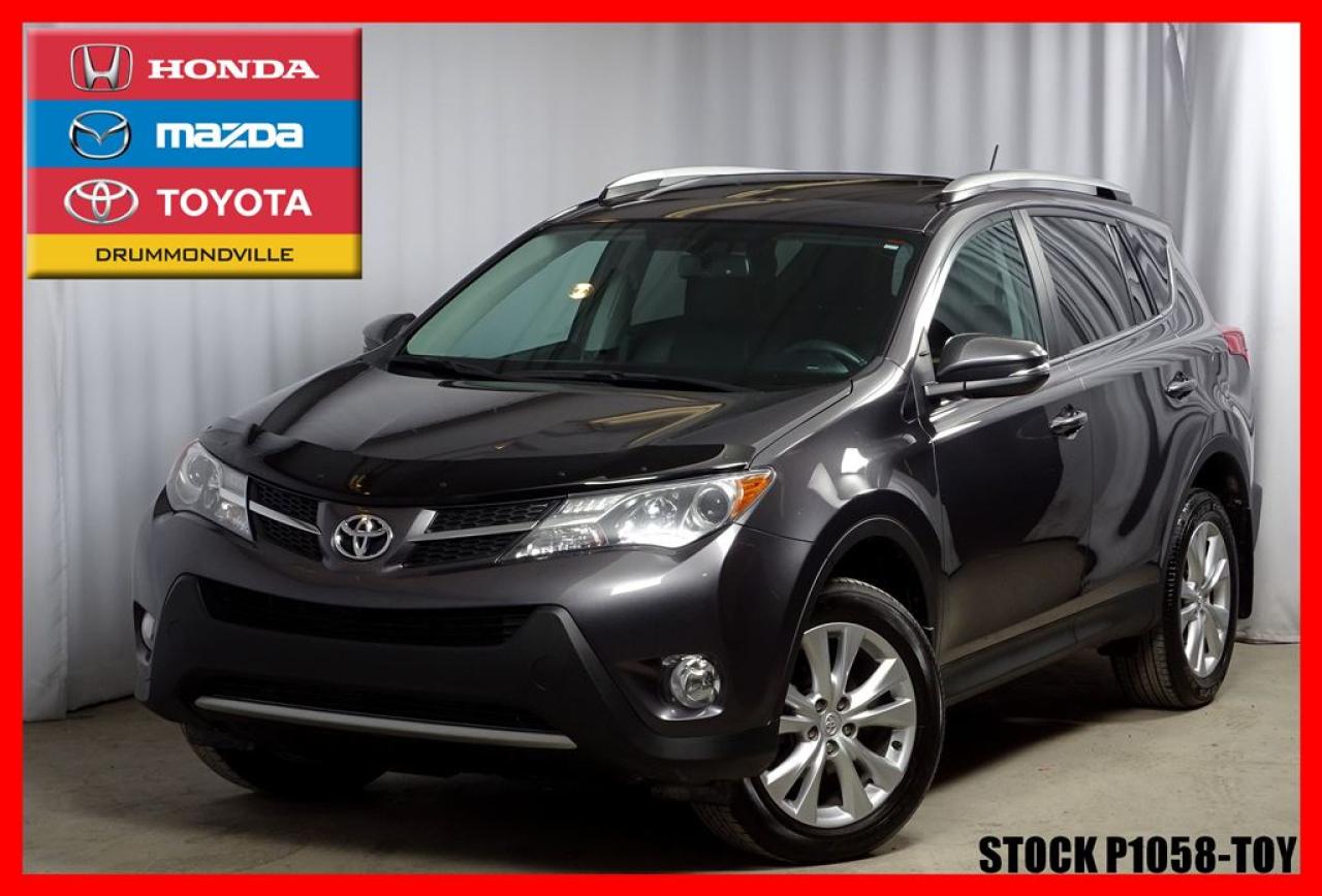 Used 2014 Toyota RAV4 Ltd + Awd + Nav for sale in Drummondville, QC
