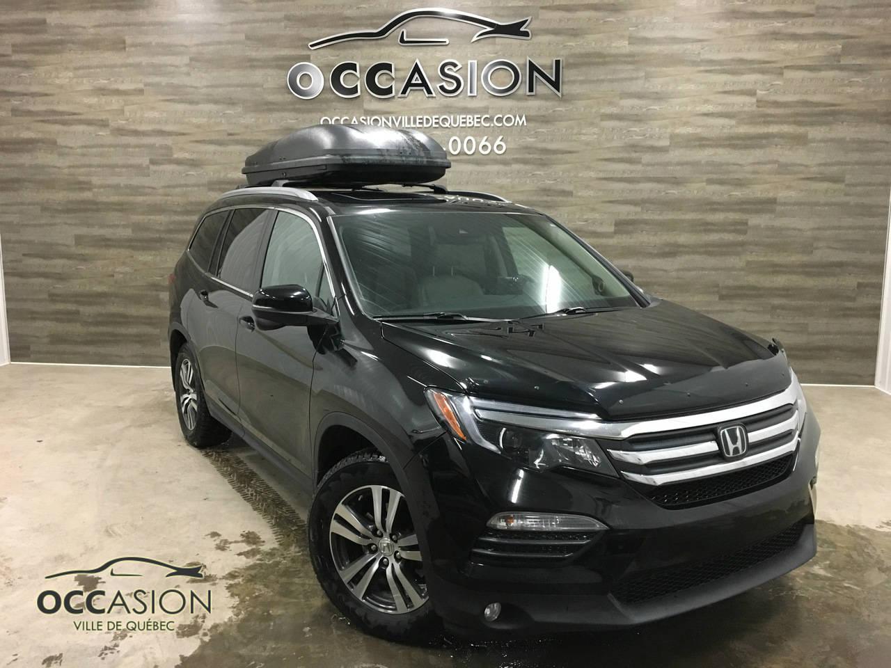 <a href=https://www.occasionvilledequebec.com/occasion/Honda-Pilot-2016.html>https://www.occasionvilledequebec.com/occasion/Honda-Pilot-2016.html</a>

HONDAPILOT EX-L RES DVD AWD 2016, 72000KM, CAMÉRA DE RECUL, CONTRÔLE AUDIO ET RÉGULATEUR DE VITESSE AU VOLANT, SIÈGES AVANT CHAUFFANT, CUIR, TOIT OUVRANT, PHARES ANTIBROUILLARD, CACHE-BAGAGE, ROUES DE MAGS ETC...
BIEN ÉQUIPÉ, ÉCONOMIQUE ET SÉCURITAIRE

FINANCEMENT 1-2-3E CHANCE AU CRÉDIT 99.9% APPROUVÉ ! 

BIENVENUE CHEZ OCCASION VILLE DE QUÉBEC ! LA NOUVELLE RÉFÉRENCE EN MATIÈRE DE SERVICE CLIENT ET DE RESPECT DE VOS BESOINS ET DE VOS ATTENTES ! MEMBRE AMVOQ. RAPPORT CARPROOF POUR CHAQUE VÉHICULE. FINANCEMENT 1ERE, 2E ET 3E CHANCE AU CRÉDIT ET GARANTIES ADDITIONNELLES DISPONIBLES. 

NOUVEAU : GARANTIES KILOMÉTRAGE ILLIMITÉ DISPONIBLES ! ÉCHANGES ACCEPTÉES TEL QUE MOTO, VTT, CAMIONS, VUS, AUTOS, ETC. 

VISITEZ NOUS SUR WWW.FACEBOOK.COM/OCCASIONQC OU WWW.OCCASIONVILLEDEQUEBEC.COM 

WE SPEAK ENGLISH !