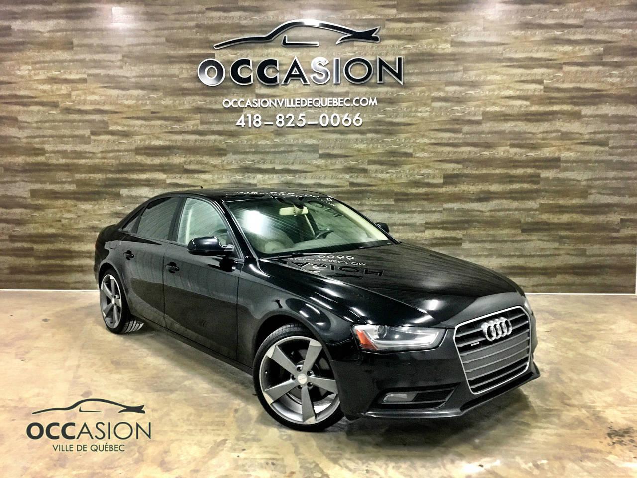 Used 2013 Audi A4 Berline 4 portes, boîte automatique, qua for sale in Ste-Brigitte-de-Laval, QC