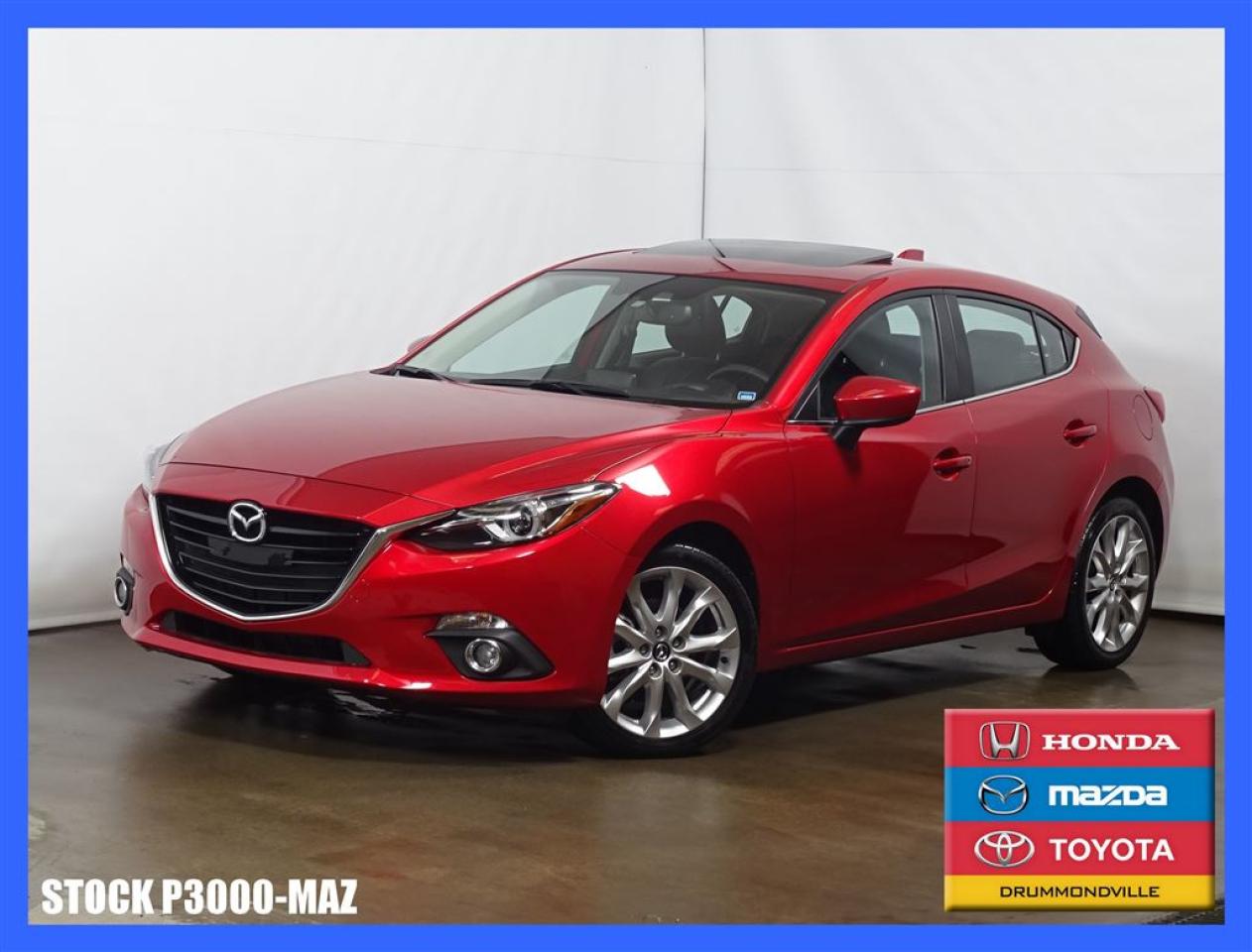 Used 2015 Mazda 3 Sport Gt+cuir+toit+bose for sale in Drummondville, QC