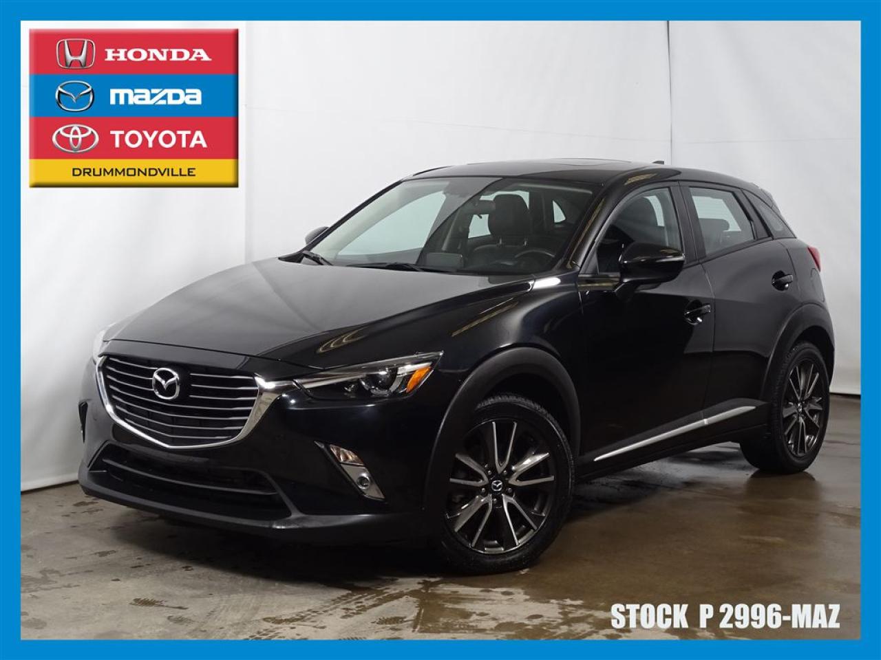 Used 2016 Mazda CX-3 Gt+awd+cuir+toit+nav for sale in Drummondville, QC