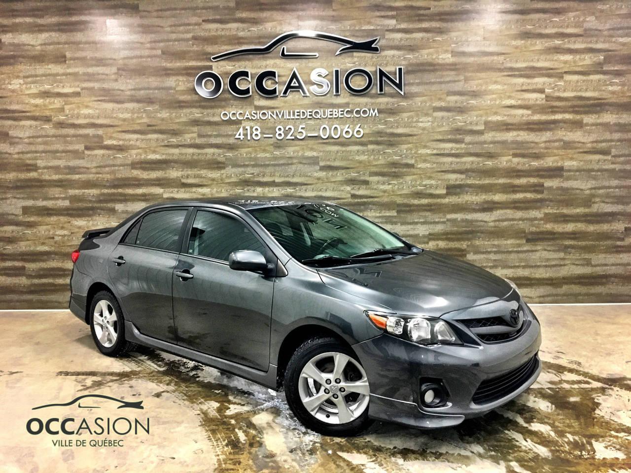 Used 2012 Toyota Corolla Berline 4 portes, boîte manuelle, S for sale in Ste-Brigitte-de-Laval, QC