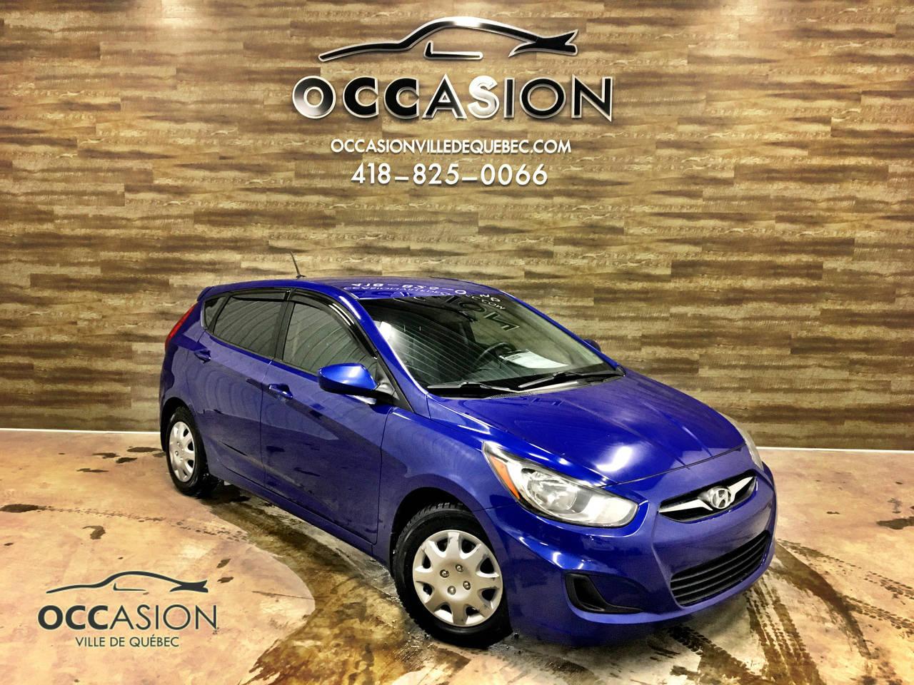 Used 2012 Hyundai Accent Voiture à hayon, 5 portes, boîte automat for sale in Ste-Brigitte-de-Laval, QC