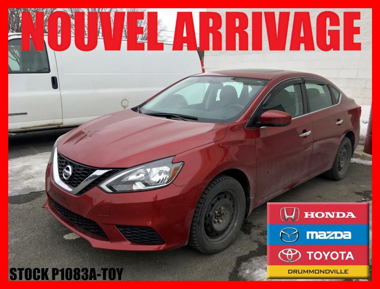 Used 2016 Nissan Sentra 1.8 Sv for sale in Drummondville, QC