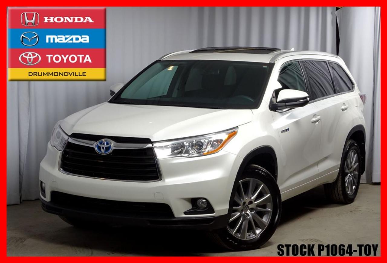 Used 2015 Toyota Highlander Hybride + Xle +nav for sale in Drummondville, QC