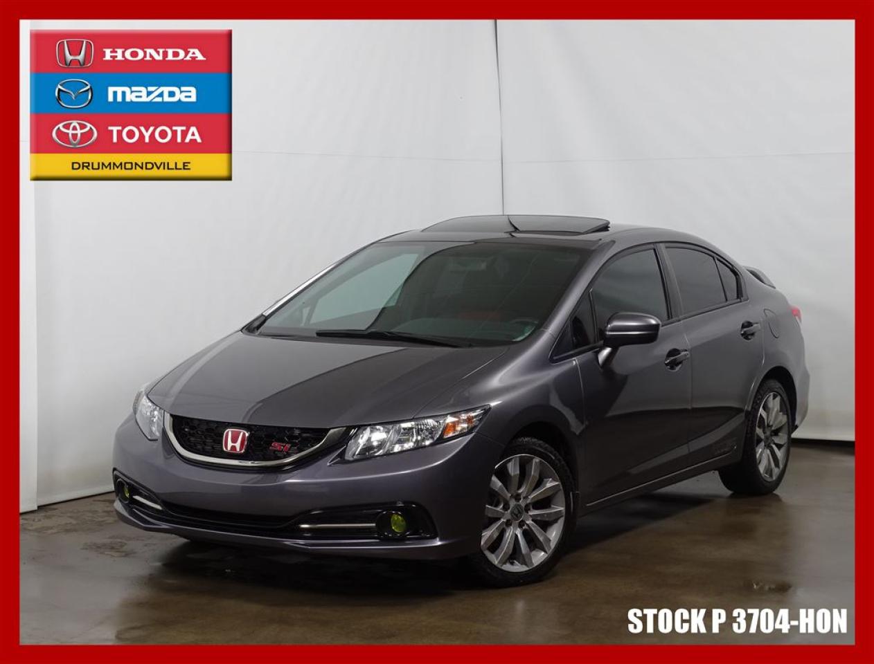 Used 2015 Honda Civic Si+gar. Global for sale in Drummondville, QC