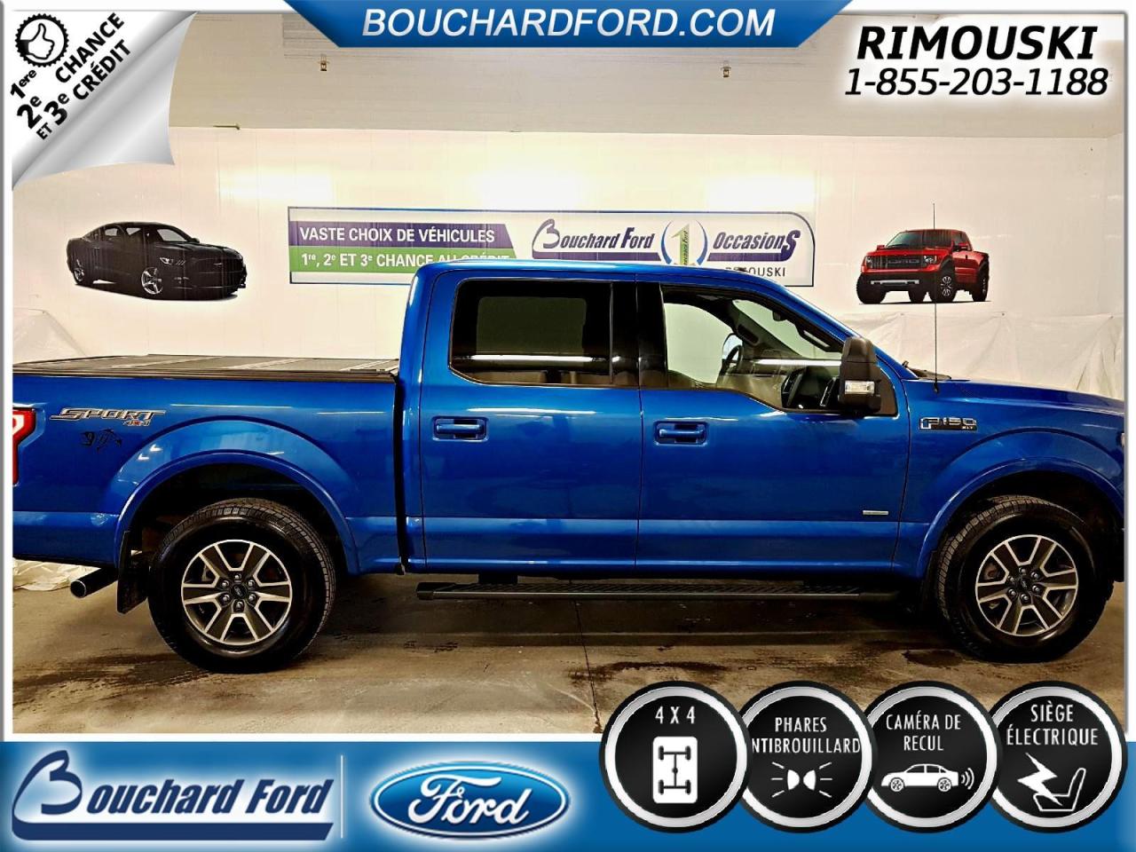 Used 2016 Ford F-150 Crew Xlt Sport for sale in Rimouski, QC