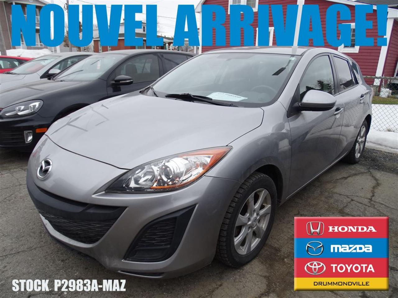 Used 2011 Mazda 3 Sport Gx+regvit+a/c+grélec for sale in Drummondville, QC