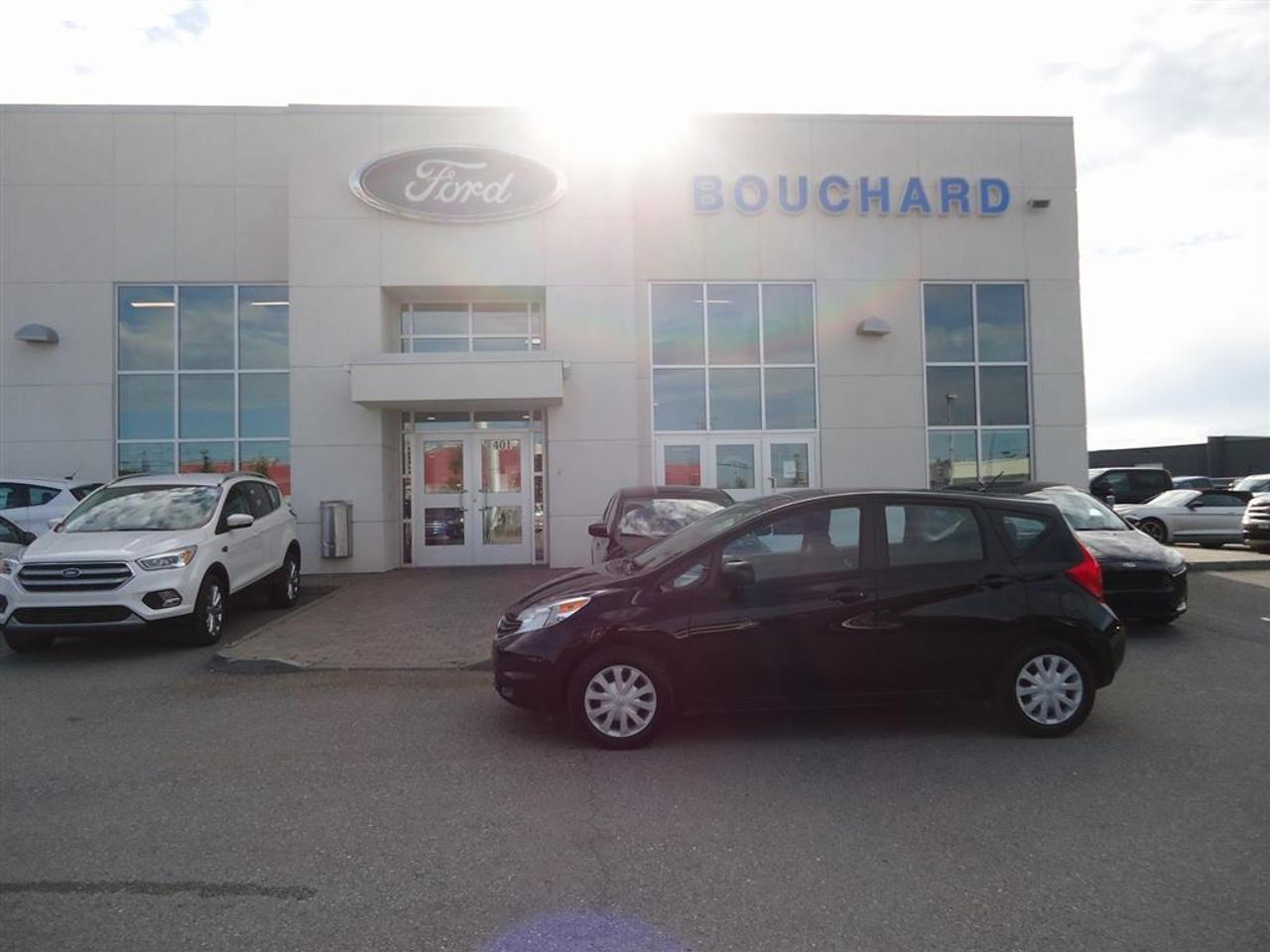<a href=https://www.bouchardford.com/occasion/Nissan-Versa_Note-2014.html>https://www.bouchardford.com/occasion/Nissan-Versa_Note-2014.html</a>

VÉHICULE ÉCONOMIQUE ET FIABLE INSPECTÉ FINANCEMENT DISPONIBLE