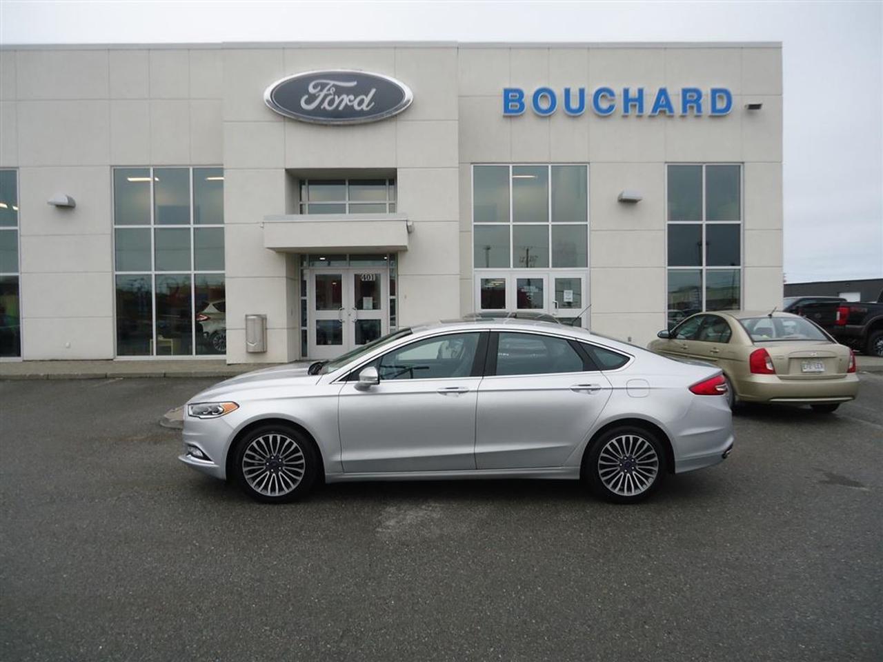 <a href=https://www.bouchardford.com/occasion/Ford-Fusion-2017.html>https://www.bouchardford.com/occasion/Ford-Fusion-2017.html</a>

VÉHICULE IMPÉCABLE AWD ET CERTIFIÉE FORD AVEC TAUX INTÉRET RÉDUIT