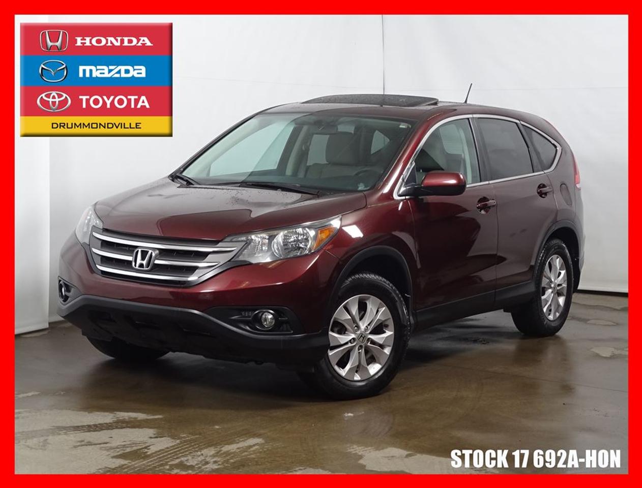 <a href=https://www.toyotadrummondville.com/occasion/Honda-CRV-2014.html>https://www.toyotadrummondville.com/occasion/Honda-CRV-2014.html</a>

** JAMAIS ACCIDENTÉ ** 1 PROPRIÉTAIRE ** Tous nos véhicules sont minutieusement inspectés par nos techniciens certifiés et ils reçoivent un traitement esthétique complet.     Laissez à nos experts le soin de vous obtenir lapprobation de crédit qui correspondra à votre budget ! ** RABAIS AU FINANCEMENT **     De plus, obtenez un rapport Carproof et les informations relatives aux garanties de votre nouveau véhicule tout à fait gratuitement.     Pour plus de détails, contactez un de nos représentants sans tarder ! Programmes de rétablissement de crédit disponibles.     À noter ; la TPS, la TVQ et les frais du concessionnaire allant jusquà 299$ ne sont pas inclus automatiquement dans le prix affiché du véhicule. Les prix et paiements mensuels ne sont que des estimations et peuvent varier selon les taux dintérêts.     Visitez notre site complet au HTTPS://WWW.GROUPEMHT.COM/OCCASION/RECHERCHE.HTML pour plus de 250 véhicules doccasion disponible.