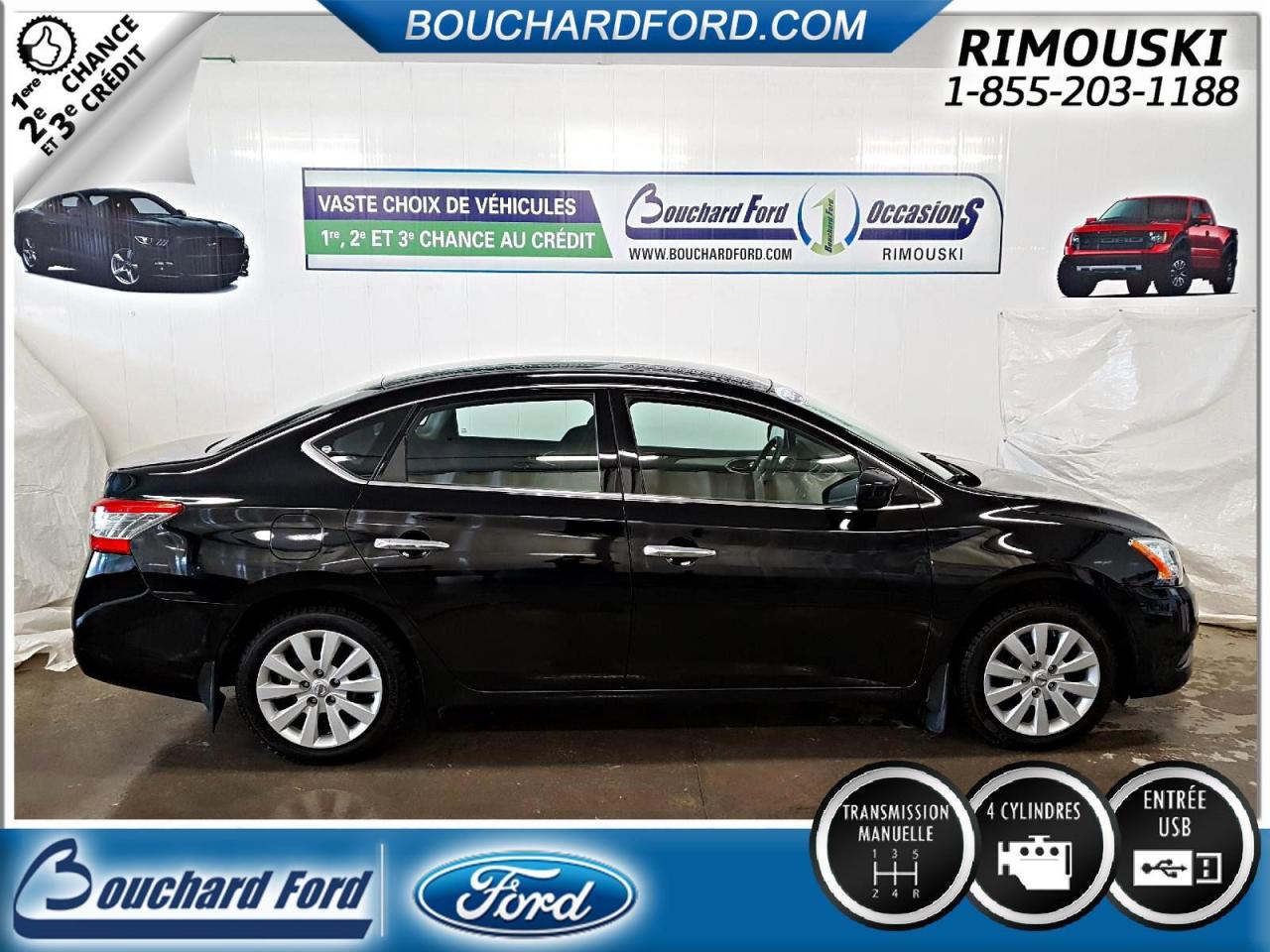 Used 2015 Nissan Sentra S for sale in Rimouski, QC
