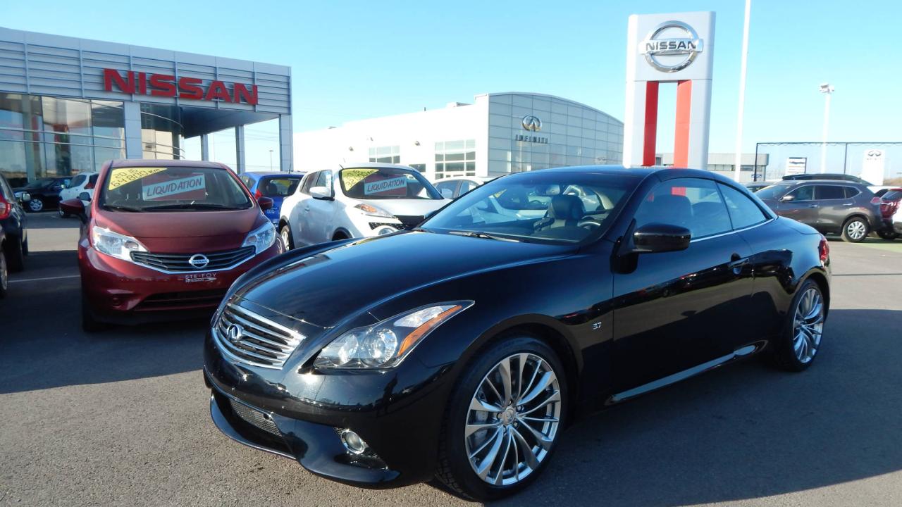 Used 2015 Infiniti Q60 S Convertible 24800 KM !!! for sale in Ste-Foy, QC
