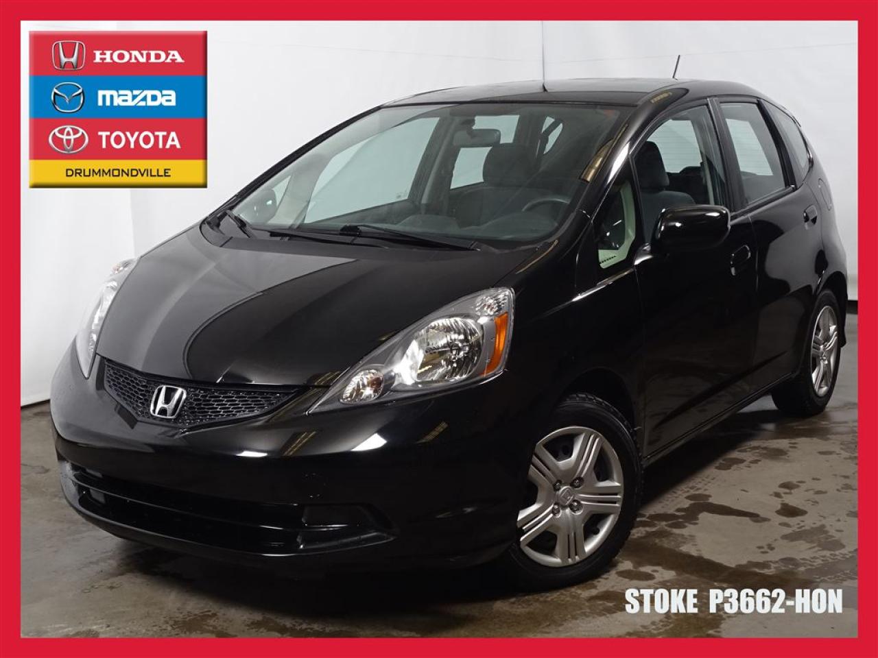 Used 2013 Honda Fit Lx+gar.+a/c+bluetoot for sale in Drummondville, QC