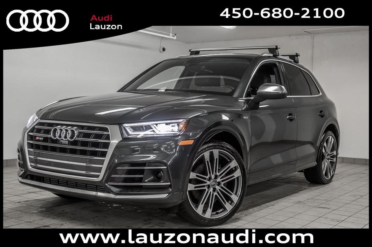 <a href=https://www.autoaubaine.com/Audi-SQ5-c7009591.html>https://www.autoaubaine.com/Audi-SQ5-c7009591.html</a>

S ADAPTIVE AIR SUSPENSION, CARBON, QUATTRO SPORT DIFFERENTIAL, URBAN DRIVER ASSISTANCE,MAG 21 PDSF 75785$ ***MAINTENANT OUVERT LE SAMEDI*** Avec plus de 100 voitures, VUS, 4x4 et camions inspectés et certifiés en inventaire, Audi Lauzon Certifié vous offre le plus grand choix de véhicule doccasion Audi sur la Rive-Nord et dans les Laurentides. Nous sommes situés Laval, à seulement 10 minutes de Montréal. Tous nos véhicules doccasions sont minutieusement inspectés et réparés avec soin par nos techniciens certifiés et un rapport CarProof vous est remis sur demande lors de lachat. *** FINANCEMENT À PARTIR DE 0.9% ***. *** LE MEILLEUR PRIX POUR VOTRE ÉCHANGE *** Notre équipe professionnelle et certifiée saura vous offrir une expérience dachat personnalisée pour lachat de votre prochain véhicule doccasion. Contactez-nous aussi afin de vous informer sur nos promotions en cours. 15-06-2021/80000km,PROLONGATION DE GARANTIE *AUDI CERTIFIÉ* DE 2 ANS ET POSSIBILITÉ DE 160000KM ET FINANCEMENT A PARTIR DE 0.9% DISPONIBLE