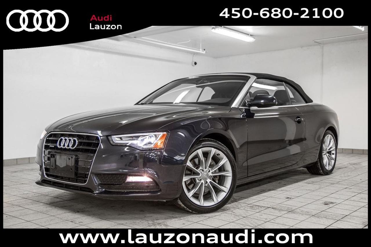 <a href=https://www.autoaubaine.com/Audi-A5-c6984663.html>https://www.autoaubaine.com/Audi-A5-c6984663.html</a>

AIDE AU STATIONNEMENT AVEC CAMÉRA DE RECULE- ENSEMBLE SIÈGES COMFORT, SIEGE VENTILE     ***MAINTENANT OUVERT LE SAMEDI*** Avec plus de 100 voitures, VUS, 4x4 et camions inspectés et certifiés en inventaire, Audi Lauzon Certifié vous offre le plus grand choix de véhicule doccasion Audi sur la Rive-Nord et dans les Laurentides. Nous sommes situés Laval, à seulement 10 minutes de Montréal. Tous nos véhicules doccasions sont minutieusement inspectés et réparés avec soin par nos techniciens certifiés et un rapport CarProof vous est remis sur demande lors de lachat. *** FINANCEMENT À PARTIR DE 0.9% ***. *** LE MEILLEUR PRIX POUR VOTRE ÉCHANGE *** Notre équipe professionnelle et certifiée saura vous offrir une expérience dachat personnalisée pour lachat de votre prochain véhicule doccasion. Contactez-nous aussi afin de vous informer sur nos promotions en cours.     29-11-2017/80000km,PROLONGATION DE GARANTIE *AUDI CERTIFIÉ* DE 2 ANS ET POSSIBILITÉ DE 160000KM ET FINANCEMENT A PARTIR DE 0.9% DISPONIBLE