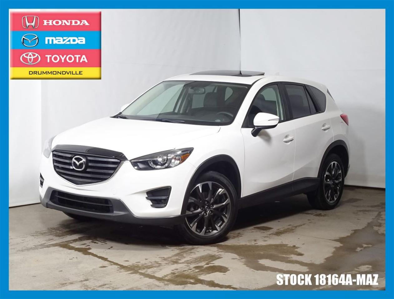 Used 2016 Mazda CX-5 Gt+cuir+nav+toit+bos for sale in Drummondville, QC