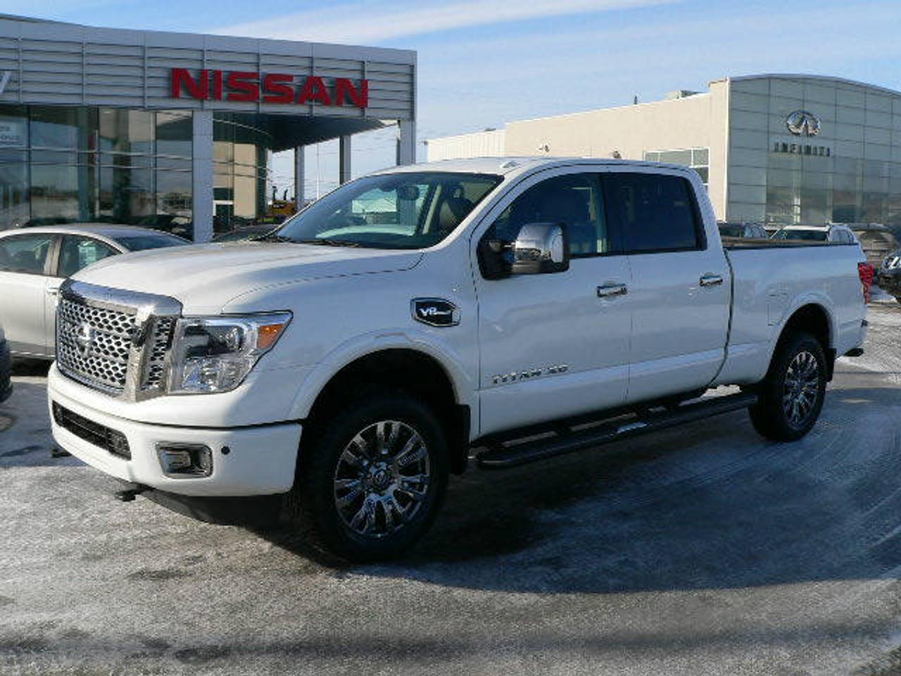 <a href=https://www.stefoynissan.com/occasion/Nissan-Titan-2017.html>https://www.stefoynissan.com/occasion/Nissan-Titan-2017.html</a>

- GARANTIE PROLONGÉE DISPONIBLE
- FINANCEMENT DISPONIBLE JUSQUÀ 84 MOIS
- INSPECTION, RÉPARATIONS ET REMISE À NEUF INCLUS !!!
- POSSIBILITÉ DACQUISITION SANS PAIEMENTS AVANT 90 JOURS !!!

Ste-Foy Nissan, votre concession Nissan à proximité de Beauport. Les meilleurs prix sur les véhicules usagés. Reprise de votre voiture doccasion. Taux de financement parmi les plus bas du marché. Votre satisfaction est capitale pour nous. Demandez pour le meilleur crédit et un service de qualité sur les autos neuves Micra, Sentra, Versa Note, Altima, Juke, Rogue, Murano, Pathfinder, Frontier, Titan et la gamme Nissan. Nos clients viennent nous voir de Ville de Québec, Lebourgneuf, Charlesbourg, Les Saules, Duberger, Boischatel, Val-Bélair, Ste-Anne-de-Beaupré, Ange-Gardien. À votre service pour vos réparations, vos entretiens. Appelez-nous sans frais : 1-844-213-5332. Site internet : www.ste-foynissan.com 
*Des restrictions peuvent sappliquer. Tous les détails disponibles en succursales