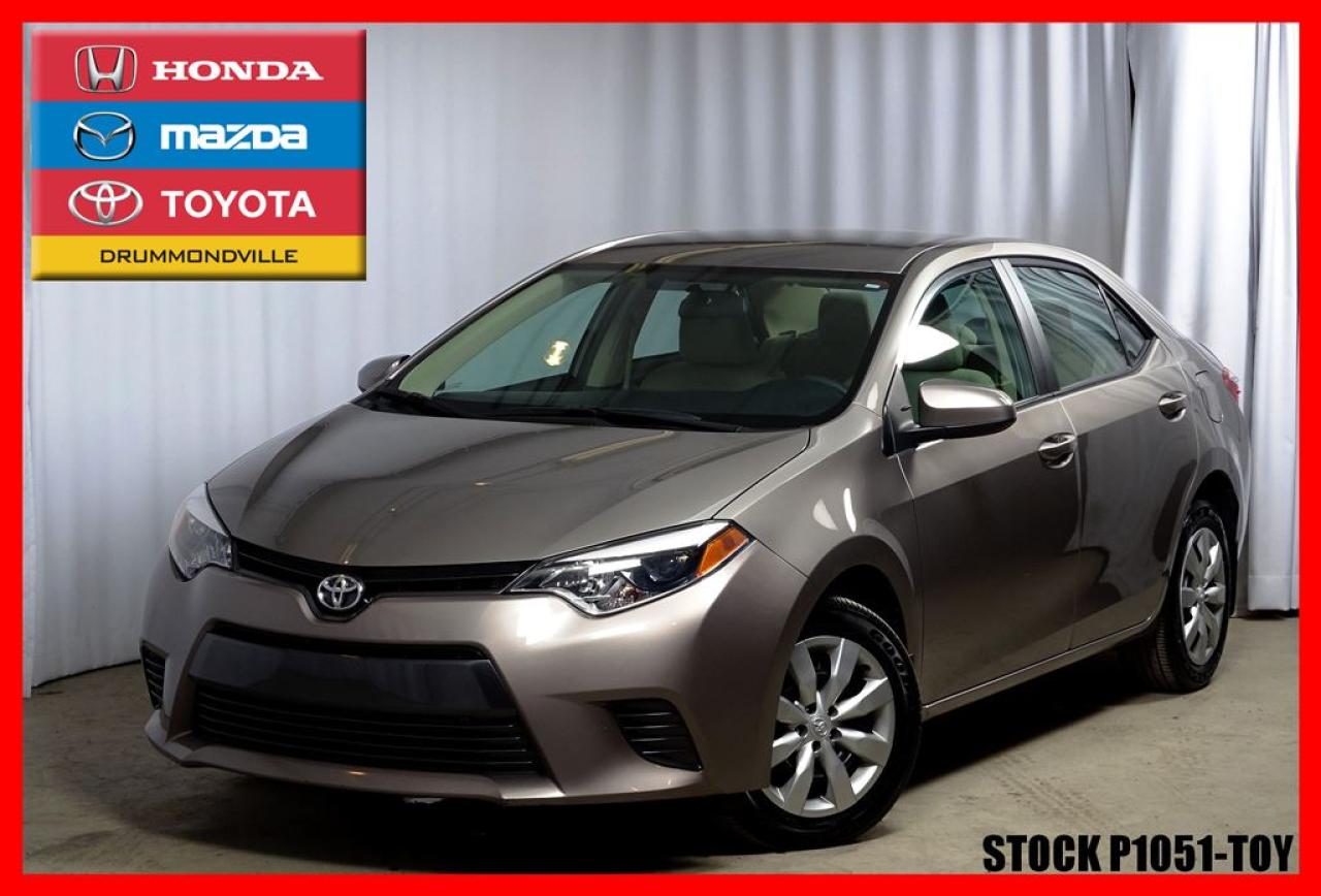 Used 2015 Toyota Corolla Le + Cam Recul for sale in Drummondville, QC