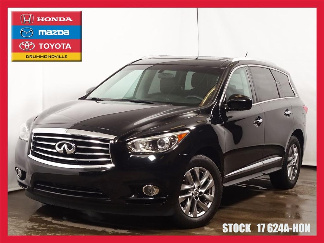 Used 2013 Infiniti JX35 Cuir+caméra+toit+bl for sale in Drummondville, QC