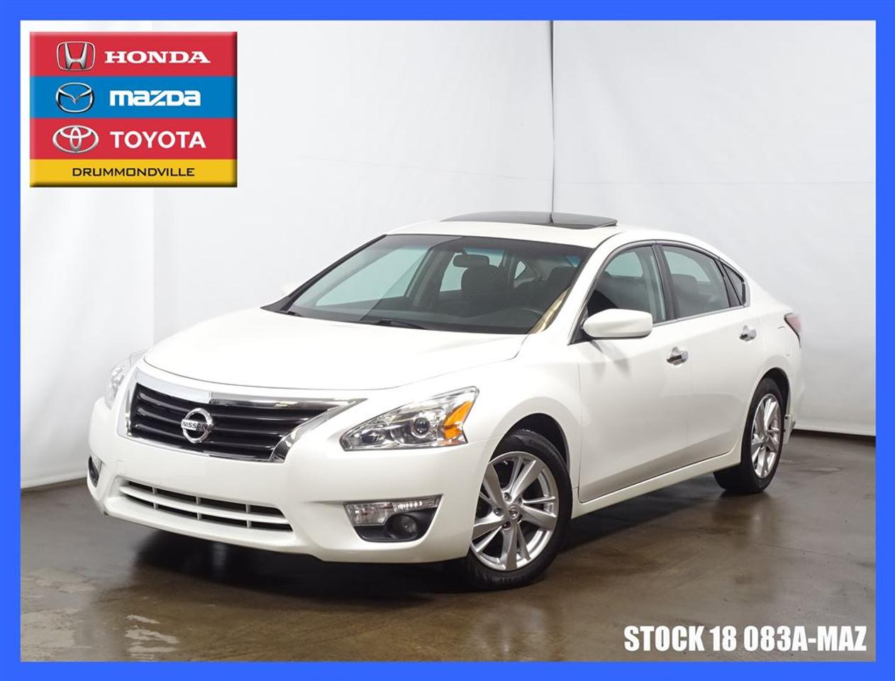 <a href=https://www.toyotadrummondville.com/occasion/Nissan-Altima-2015.html>https://www.toyotadrummondville.com/occasion/Nissan-Altima-2015.html</a>

**JAMAIS ACCIDENTÉ **UN SEUL PROPRIÉTAIRE**    Mazda Drummondville à le plus grand inventaire de Mazda au Centre-du-Québec. Avec nos prix agressifs, nous couvrons plusieurs villes tel que Sherbrooke, Victoriaville, Trois-Rivières, Sorel-Tracy, Magog, Acton Vale, Saint-Hyacinthe, Granby et même la Rive-Sud de Montréal! Nous avons une vaste gamme de véhicules, sous-compacte, compacte, intermédiaire, familiale, convertible, VUS, AWD, 4X4, FWD, propulsion, camions? Et de toutes les marques,    Honda, Toyota, Hyundai, Kia, Chrysler, Dodge, Ram, Ford, Mercedes-Benz, Audi, Acura, Subaru, Suzuki, BMW, Buick, Cadillac, Chevrolet, Fiat, Jeep, Lexus, Mini Cooper, Mitsubishi, Nissan, Volkswagen, Volvo et Suzuki.   Nous offrons plusieurs modes de financement, conventionnel, 2ième et 3ième chance, redressement de crédit, faillite et Accord D. À noter ; la TPS, la TVQ et les frais du concessionnaire allant jusquà 299$ ne sont pas inclus automatiquement dans le prix affiché du véhicule.    Les prix et paiements mensuels ne sont que des estimations et peuvent varier selon les taux dintérêt en considération de votre crédit. Le prix est établi avec un financement à taux régulier, rabais au financement. Pour plus dinformations, appelez-nous au numéro sans frais : 1-844-592-3027.